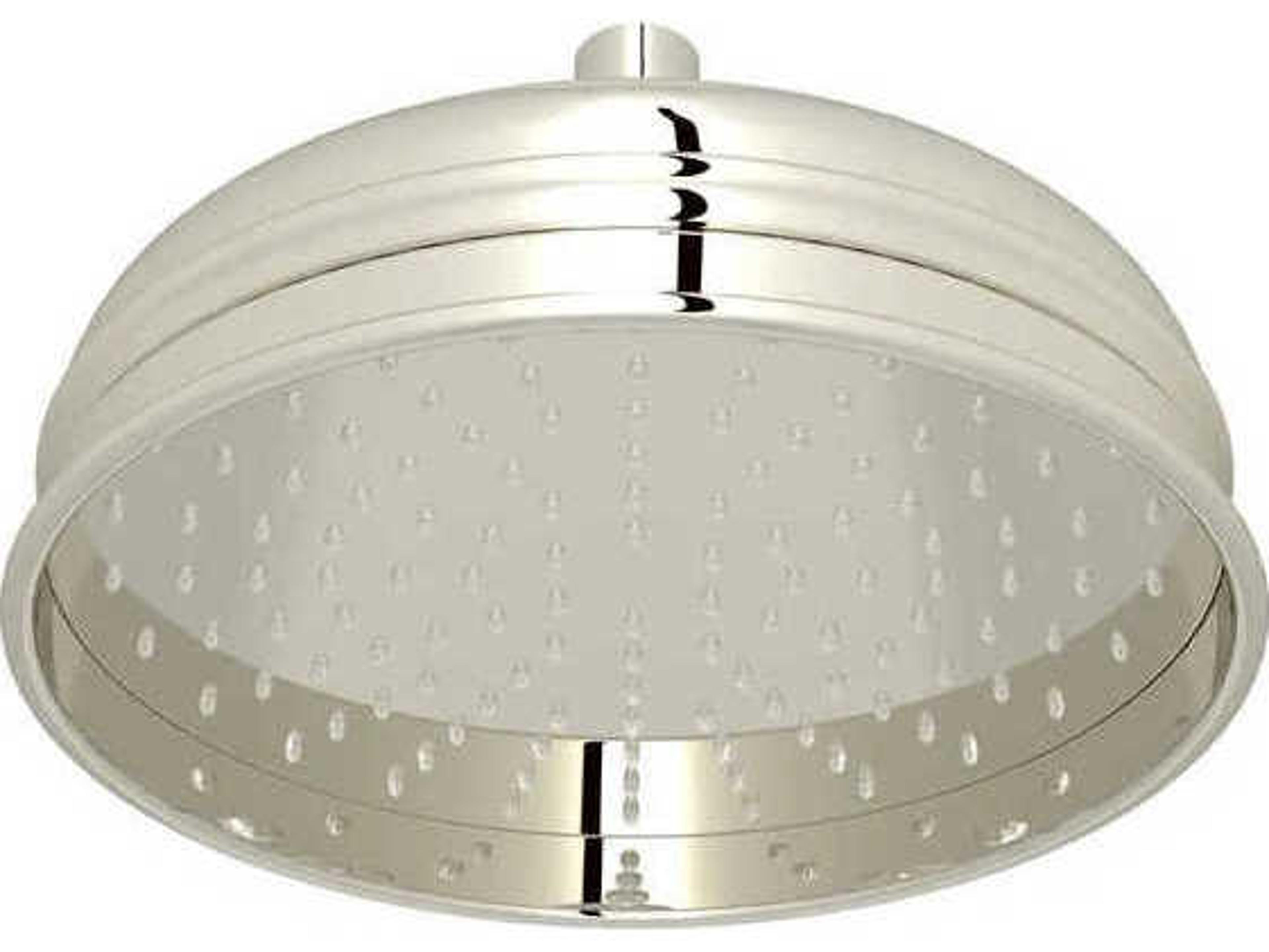 Rohl Bordano Polished Nickel 8" Rain Showerhead