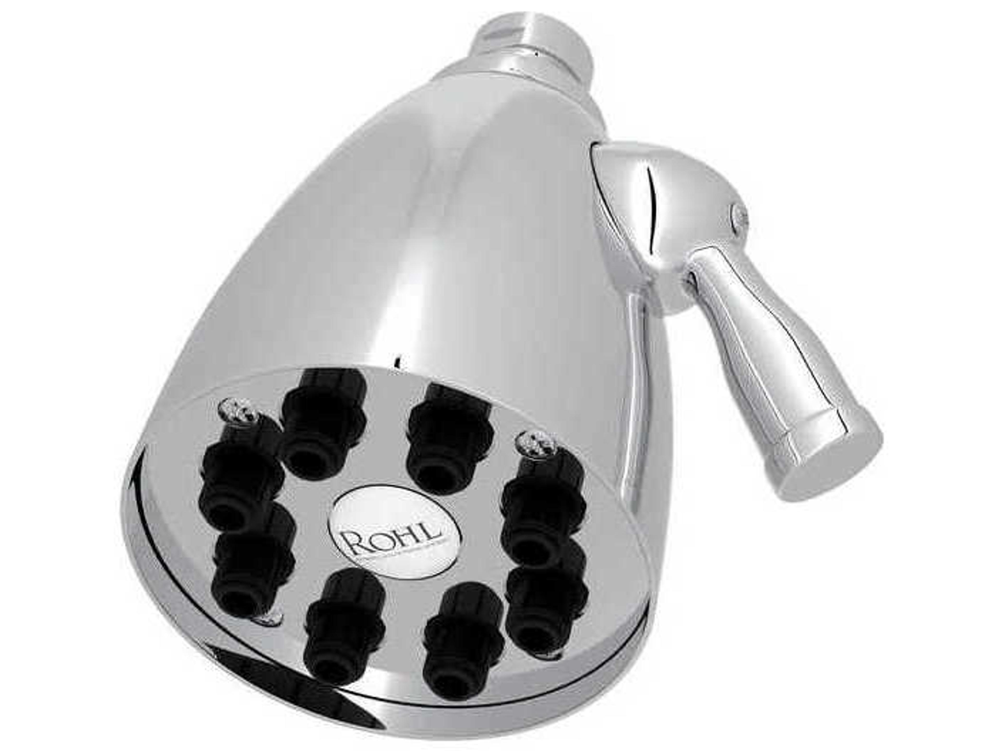 Rohl Calliano Polished Chrome 8-Jet Adjustable Showerhead