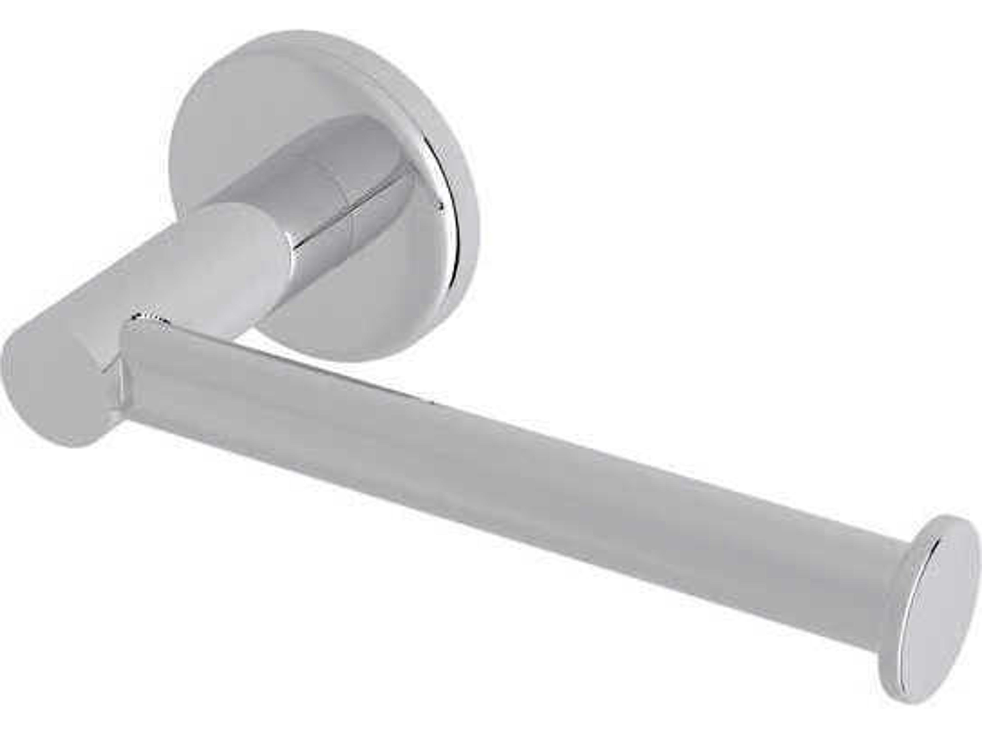 Rohl Lombardia Polished Chrome Wall Mount Toilet Paper Holder