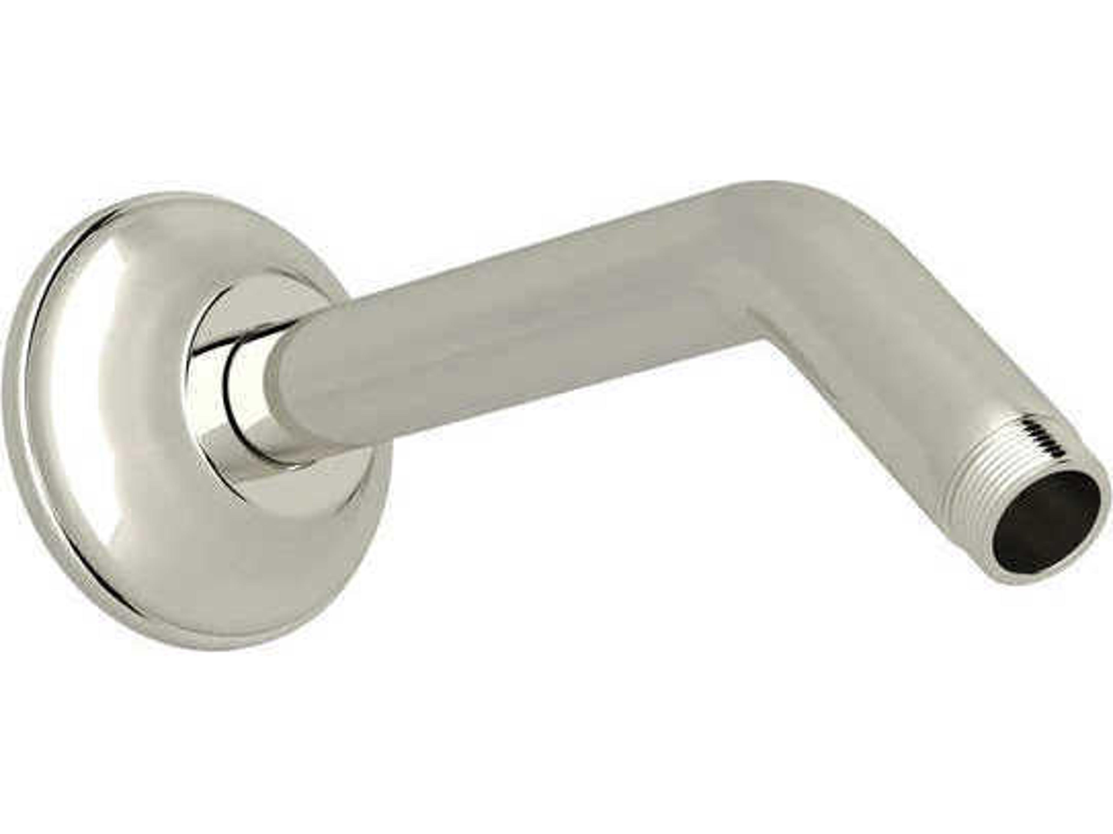 Rohl Polished Nickel 8" Wall Mount Shower Arm