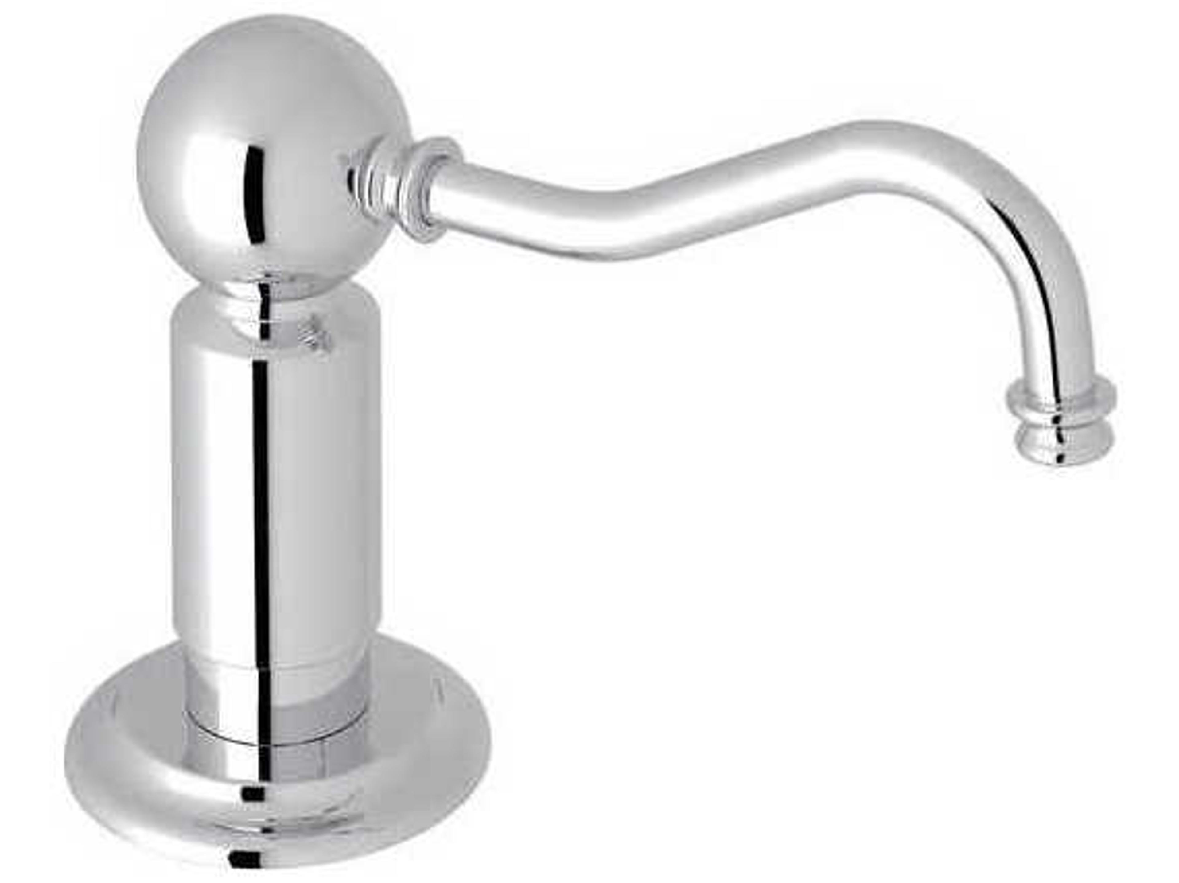Rohl Polished Chrome Traditional Style Soap/Lotion Dispenser