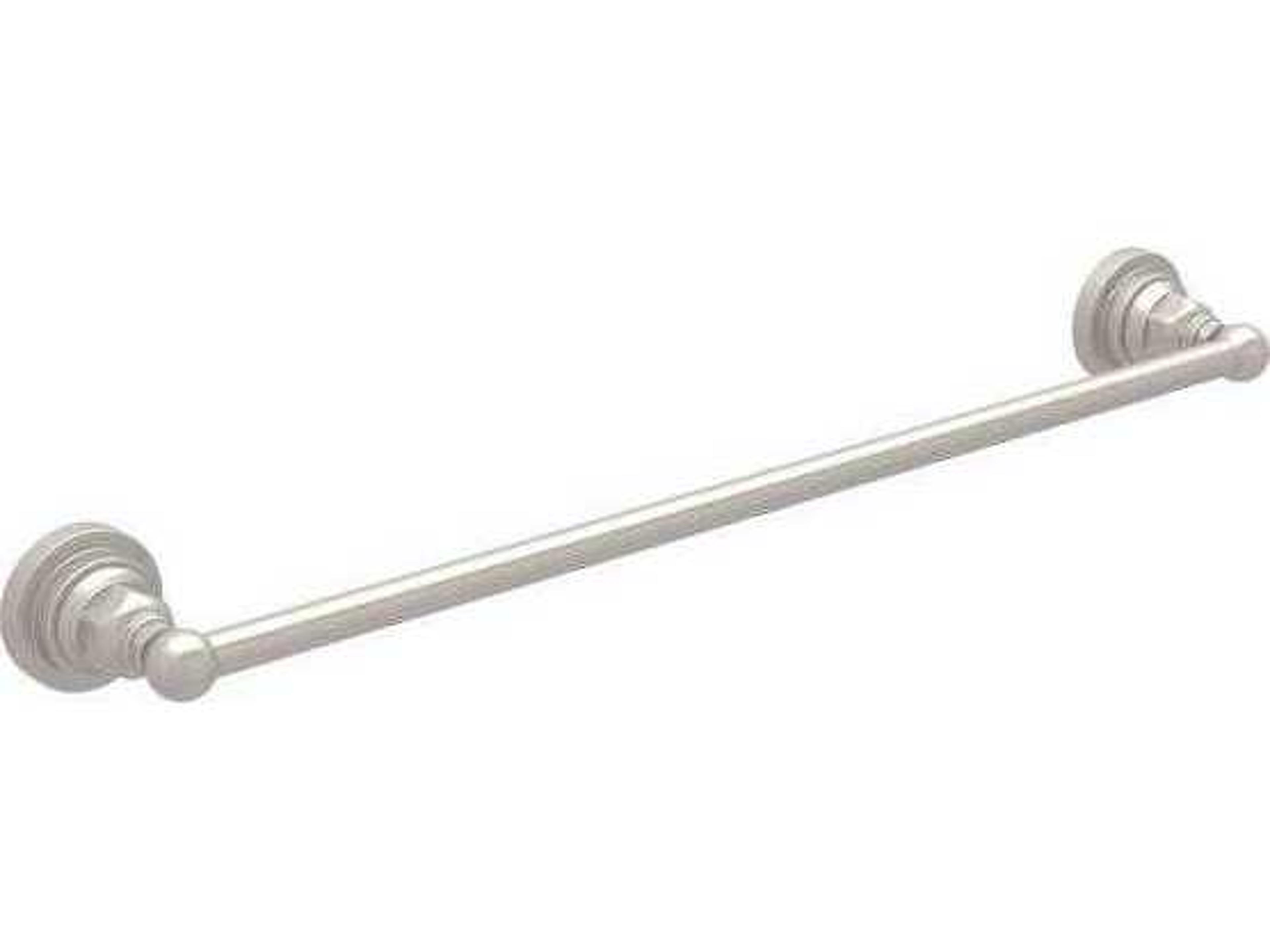 Rohl Satin Nickel 24" Wall Mount Single Towel Bar