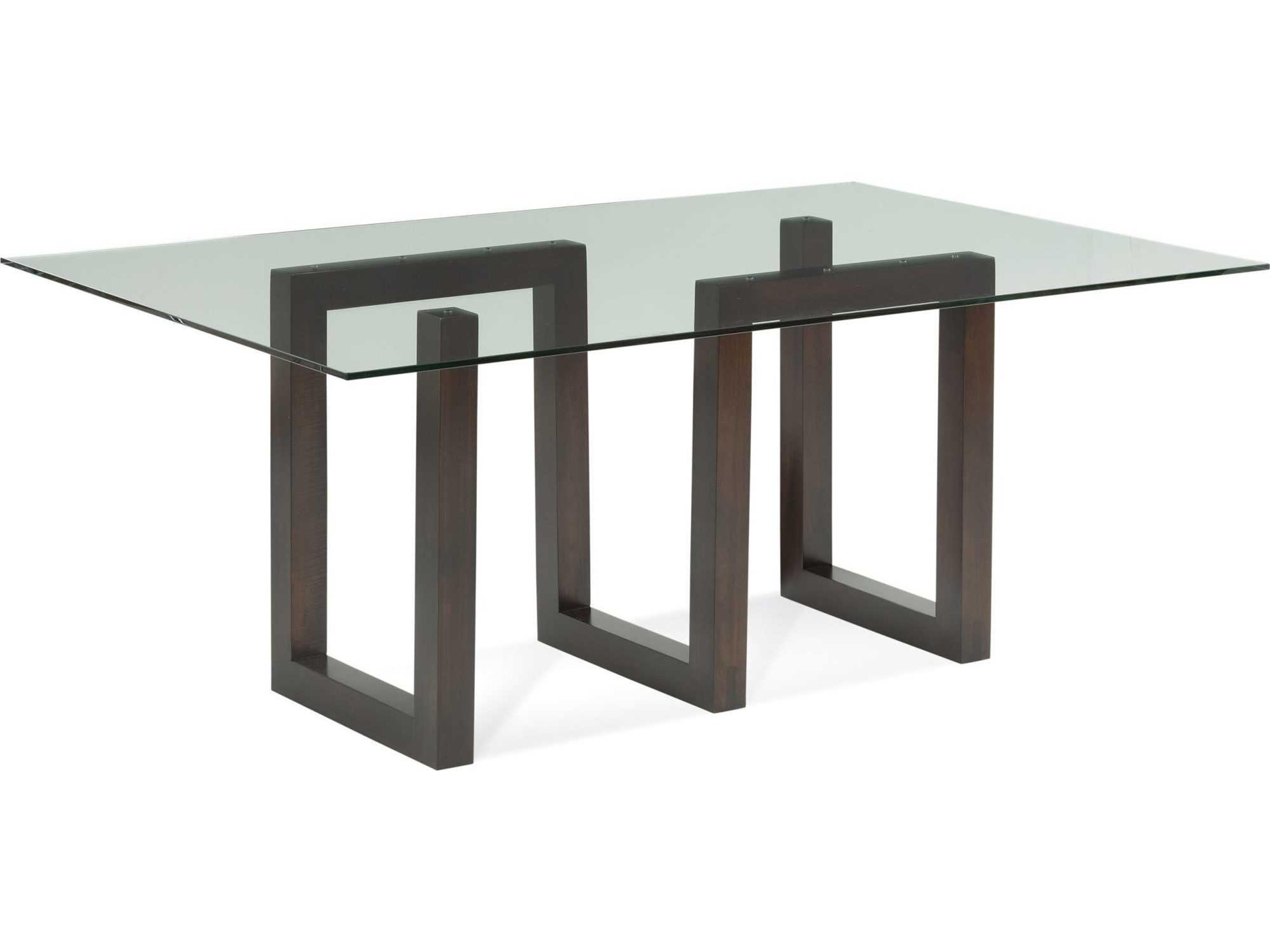 Peter Francis Rectangular Glass Dining Table