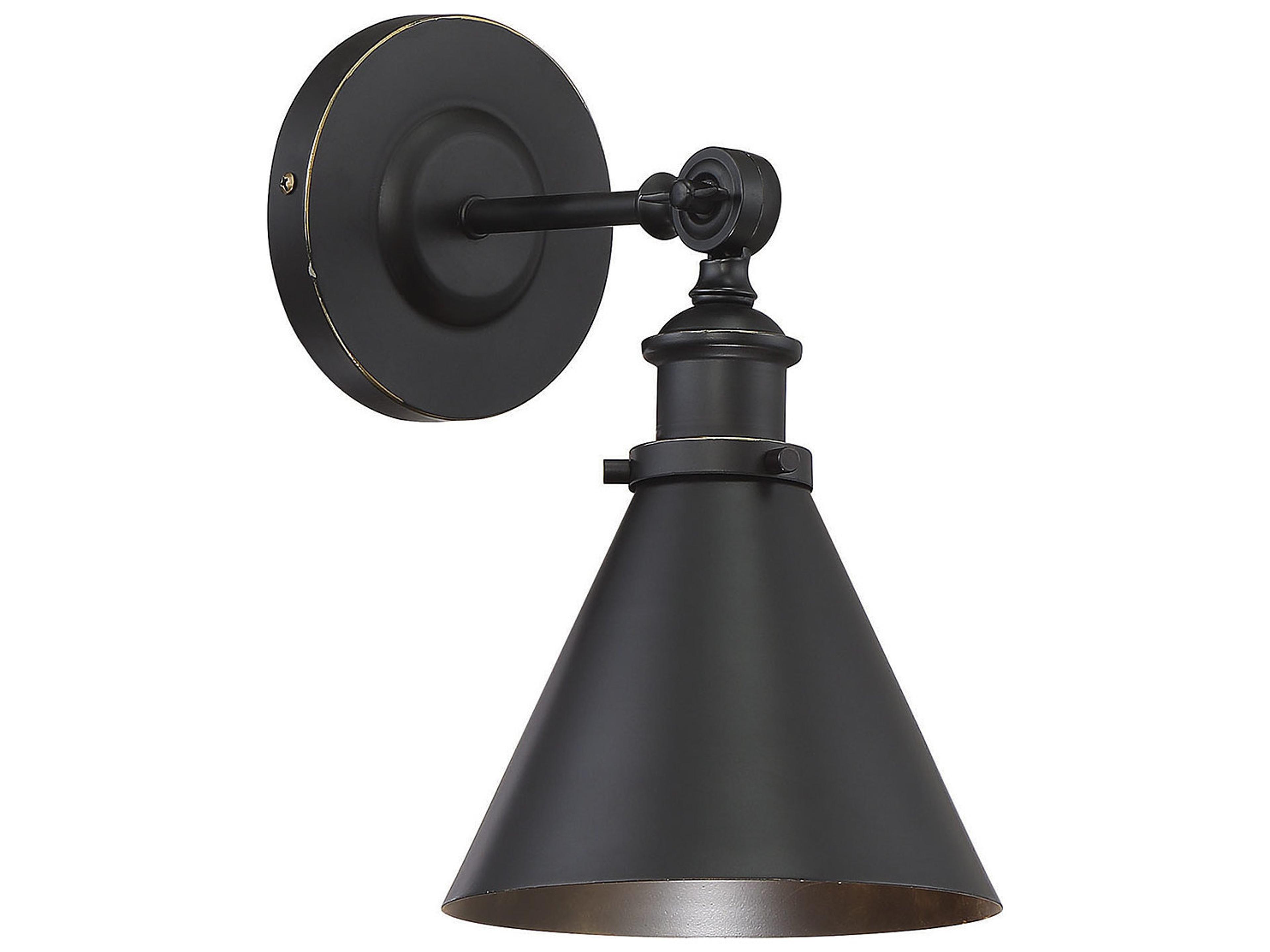 Savoy House Glenn 1-Light Classic Bronze Wall Sconce