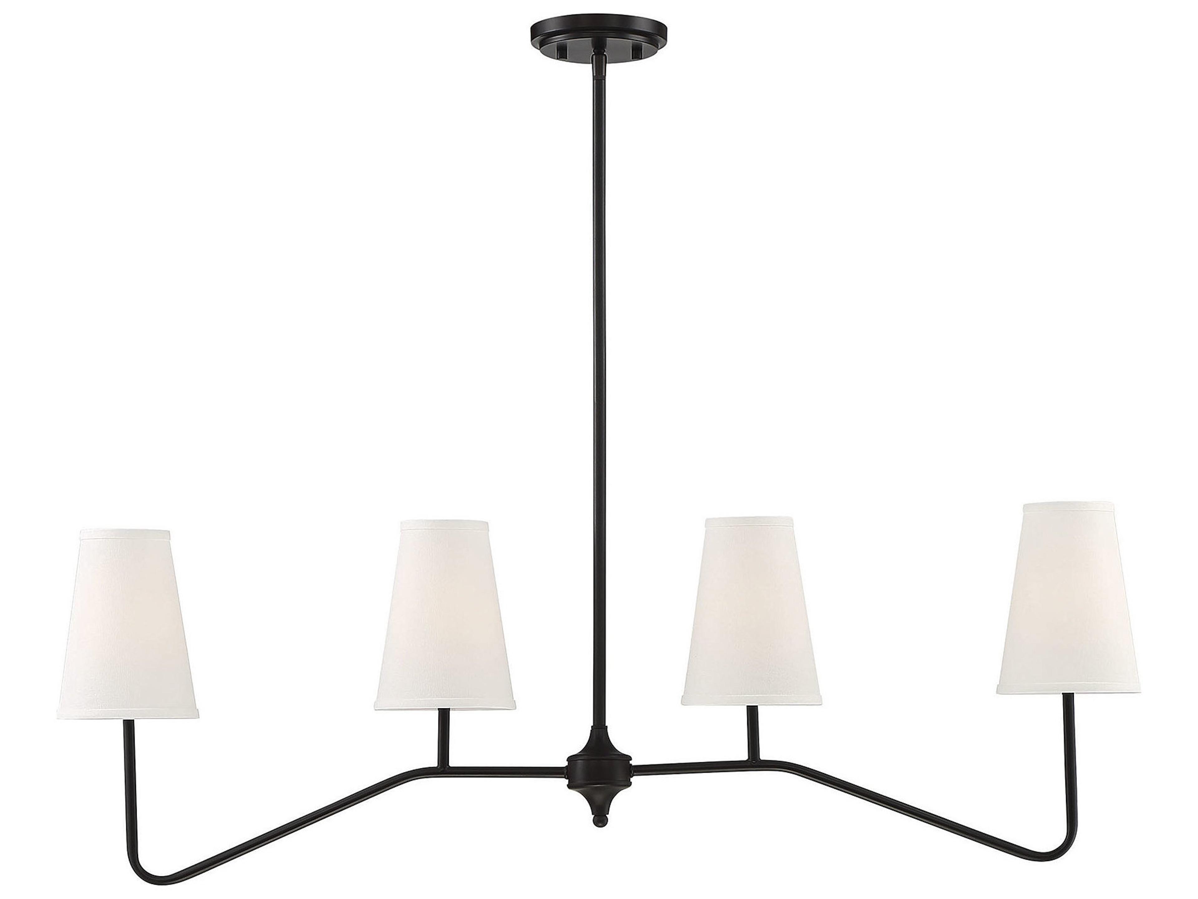 Savoy House Meridian 4-Light Oil Rubbed Bronze Empire Island Pendant
