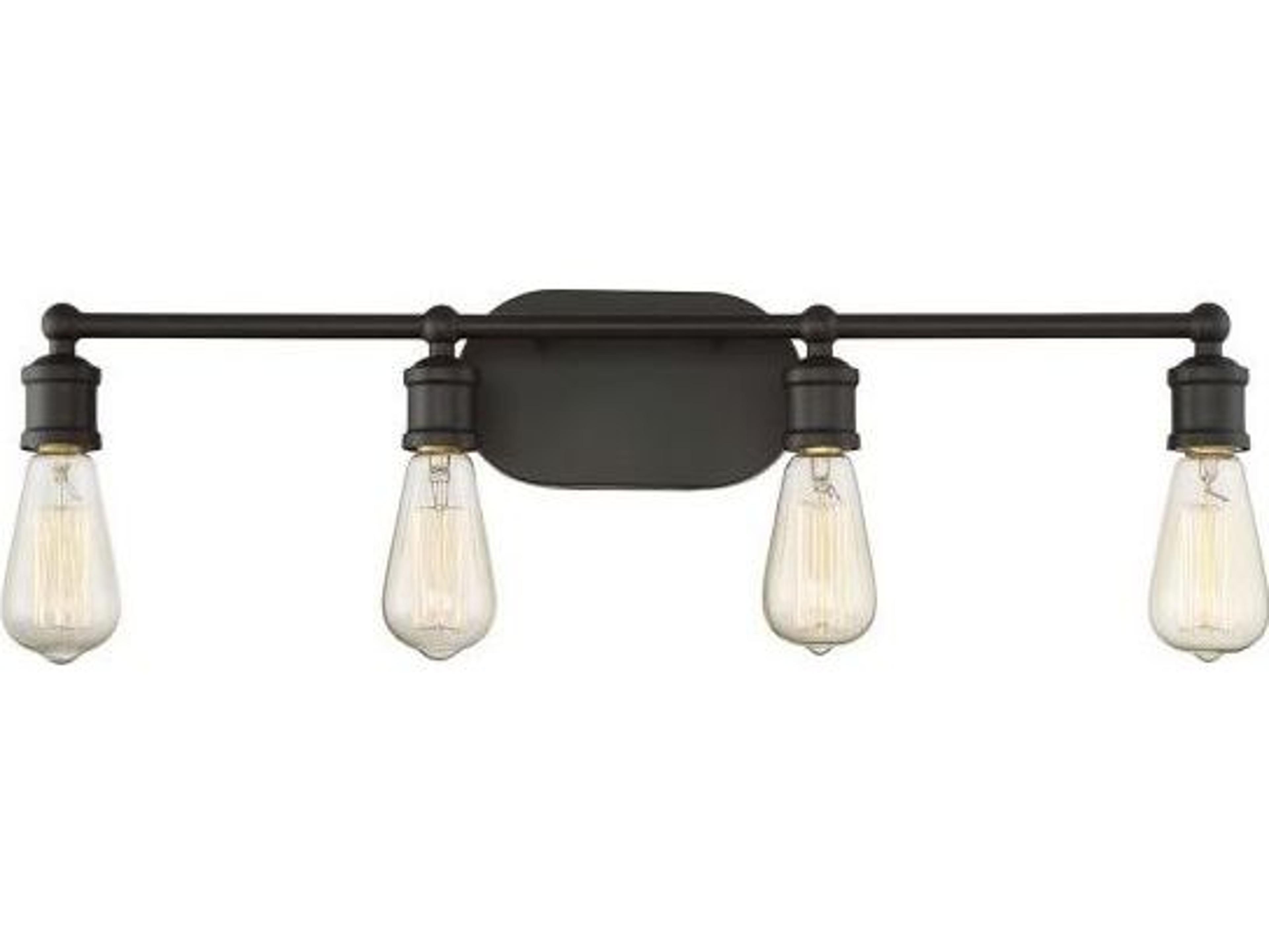 Savoy House Meridian 4-Light Oil Rubbed Bronze Vanity Light