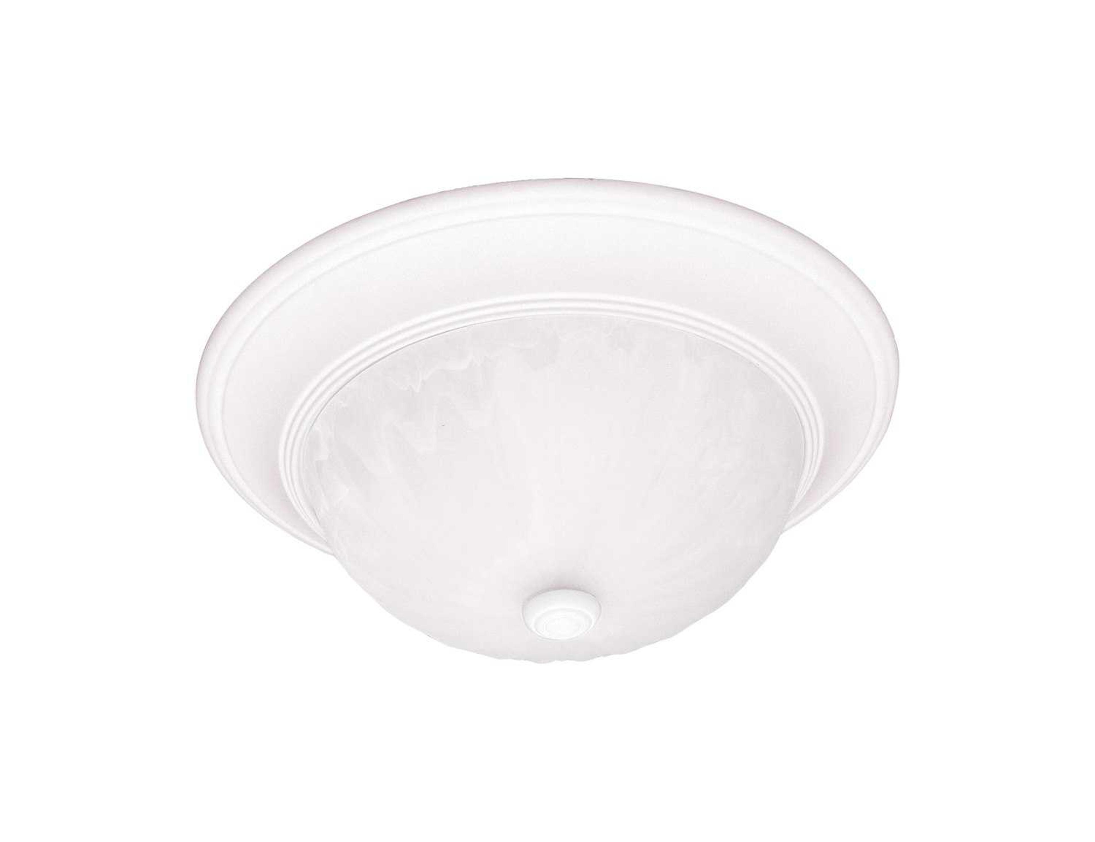 Savoy House Flush Mount Matte White Glass Bowl Geometric