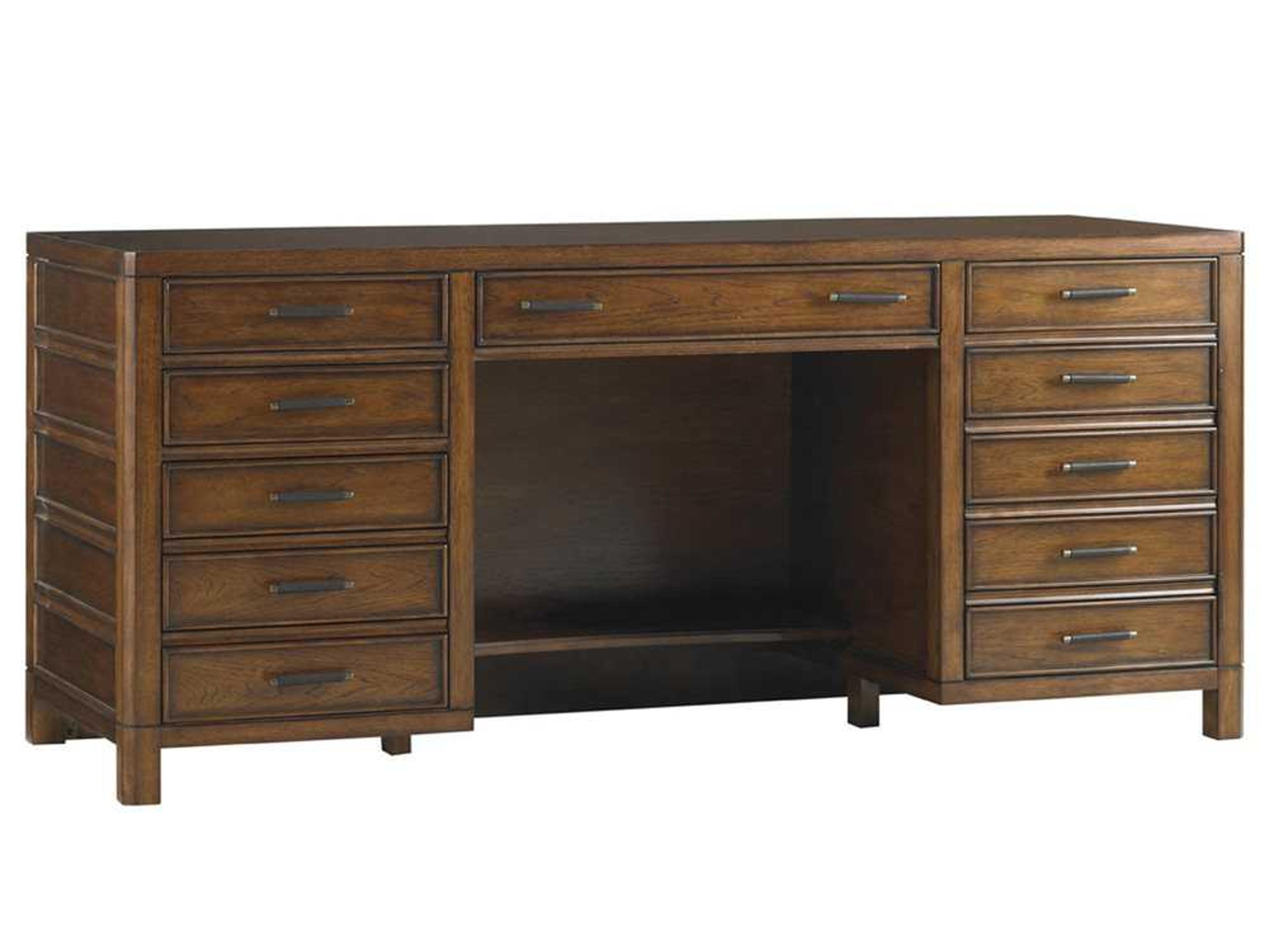Sligh Longboat Key Brown Credenza Desk
