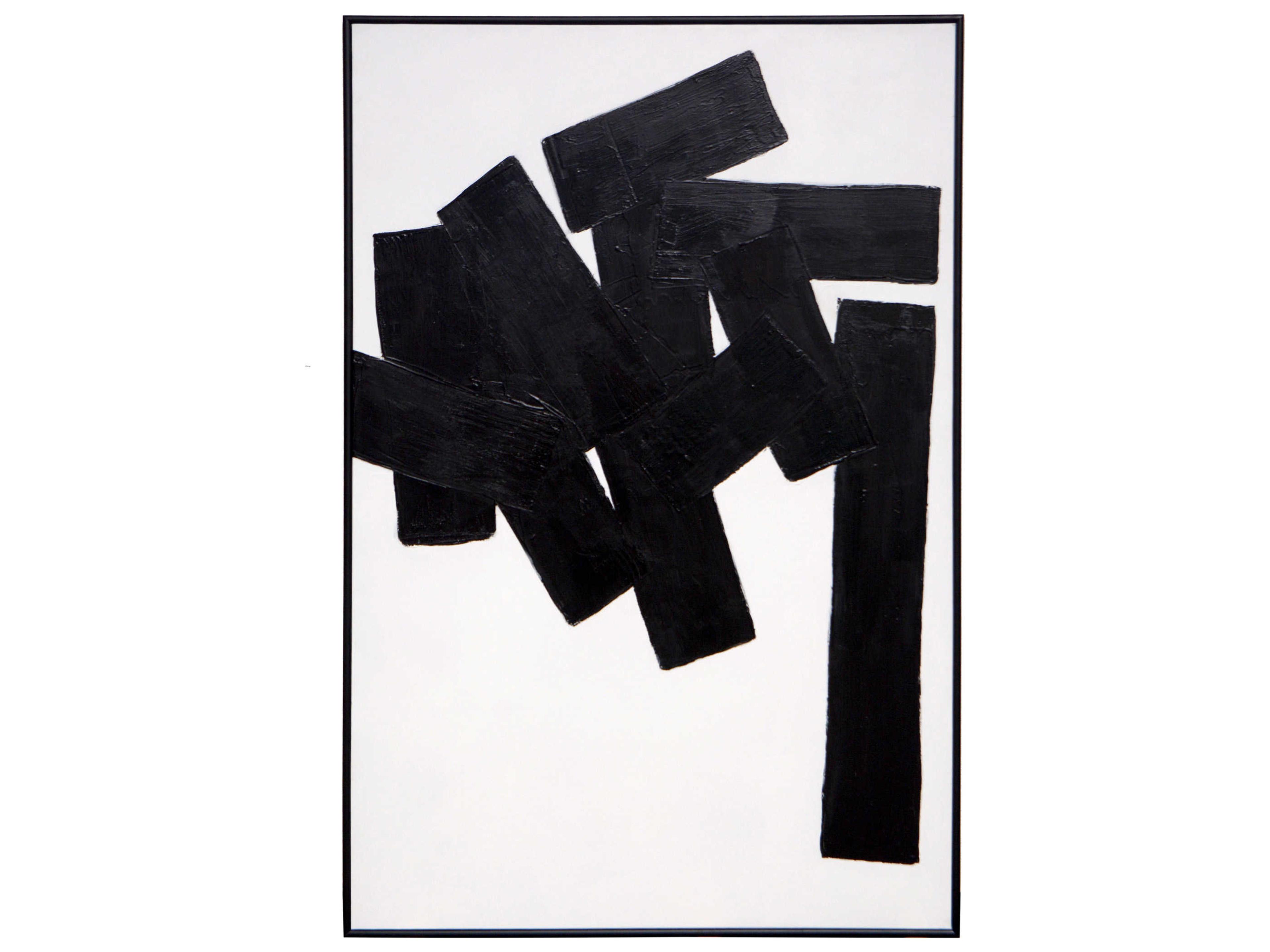 Sunpan Building Blocks Canvas Wall Art