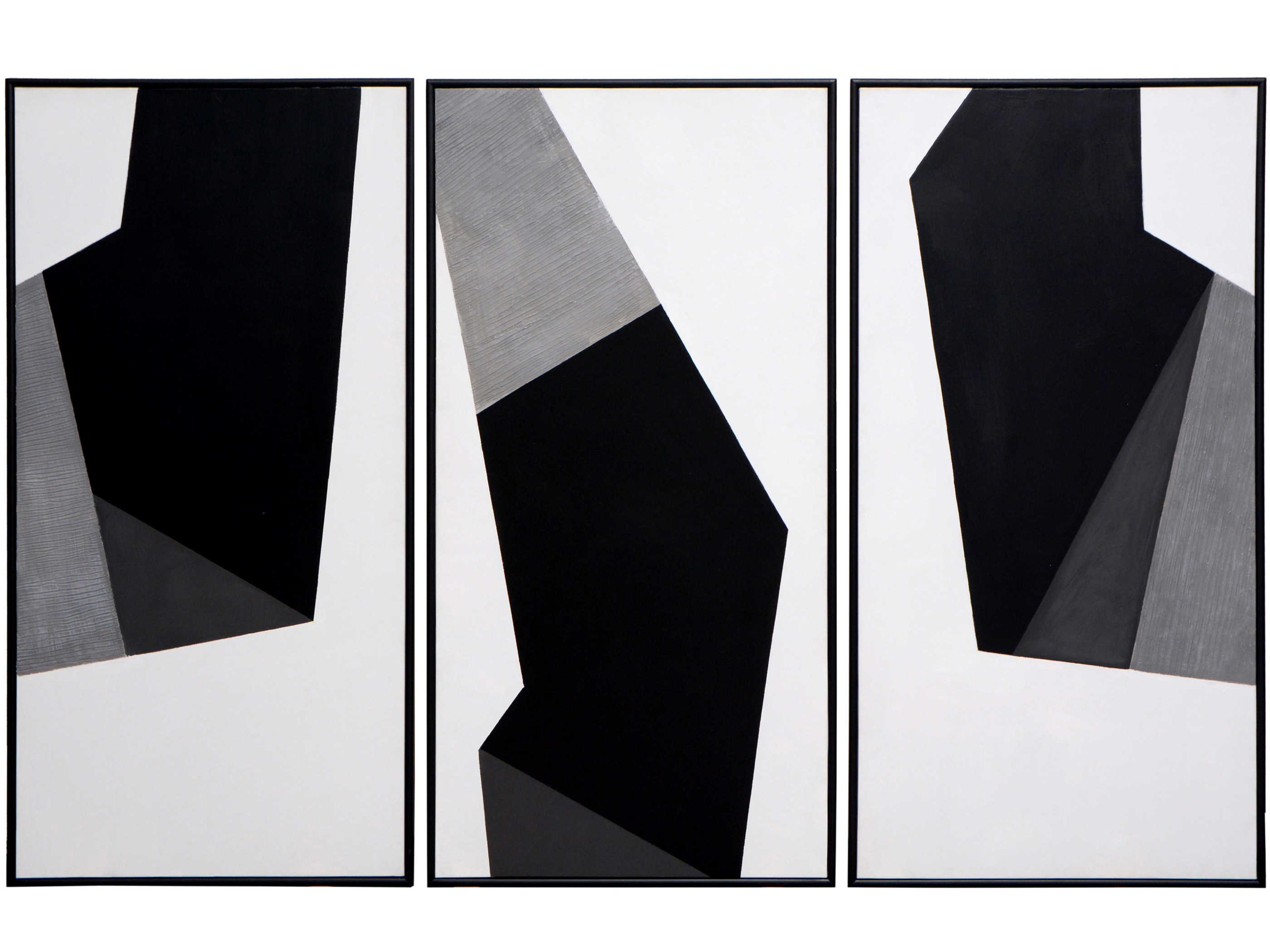 Sunpan Geo Forms Canvas Wall Art