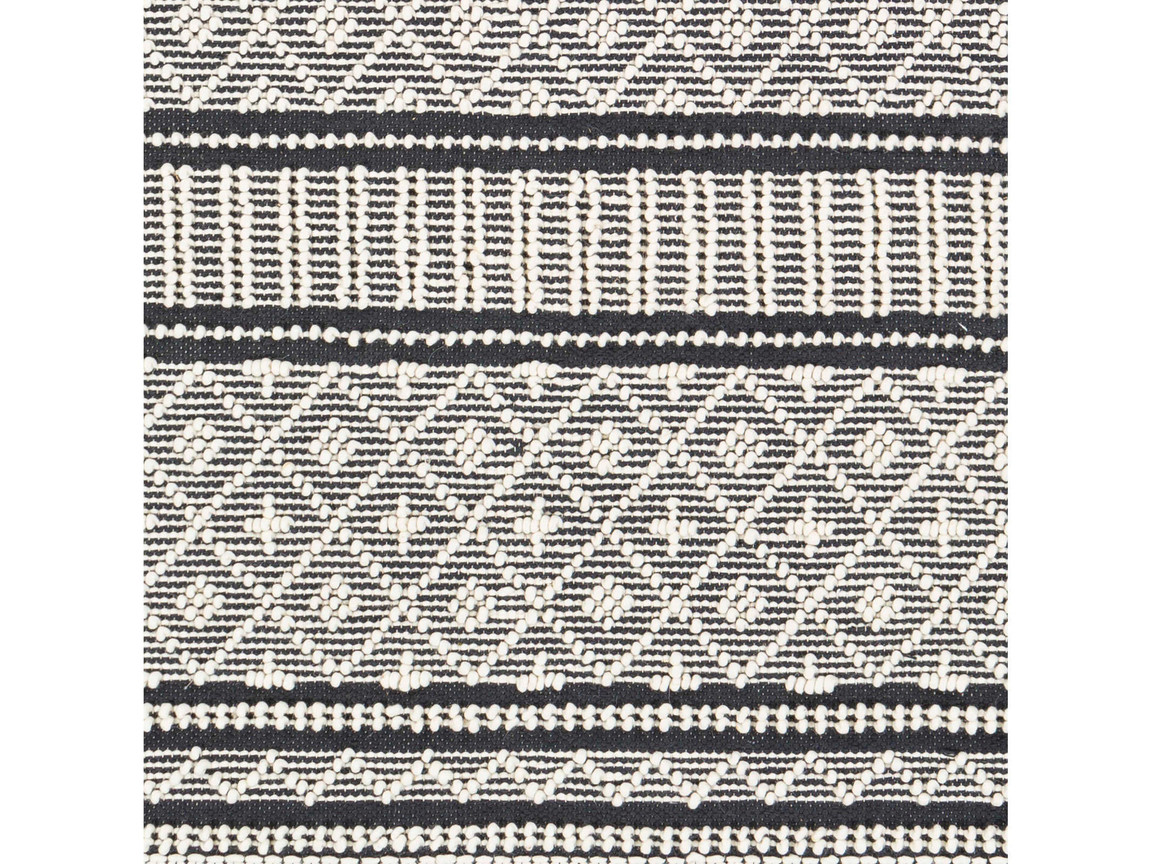 Surya Farmhouse Tassels Geometric Area Rug
