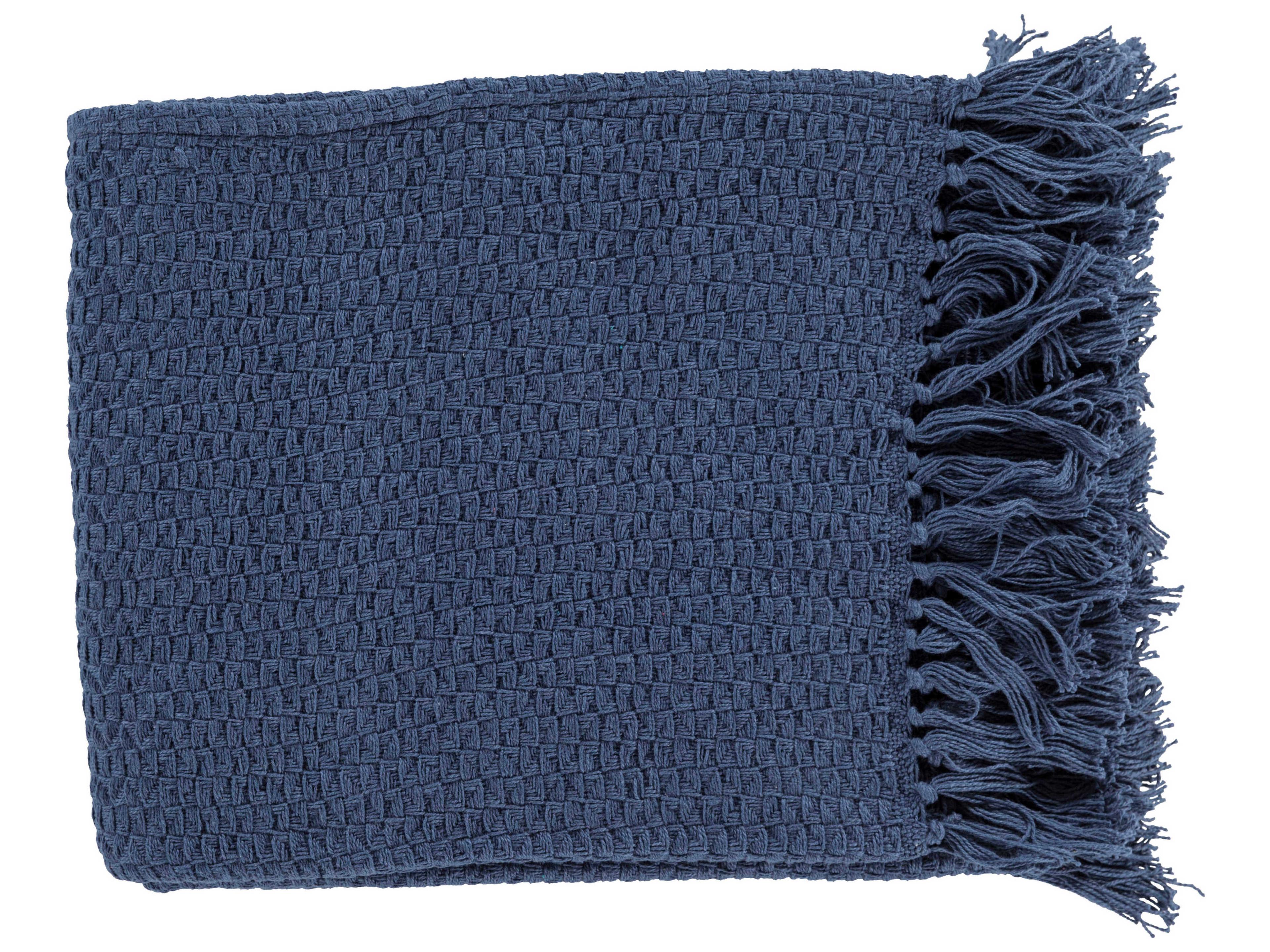 Surya Tressa Navy Throw