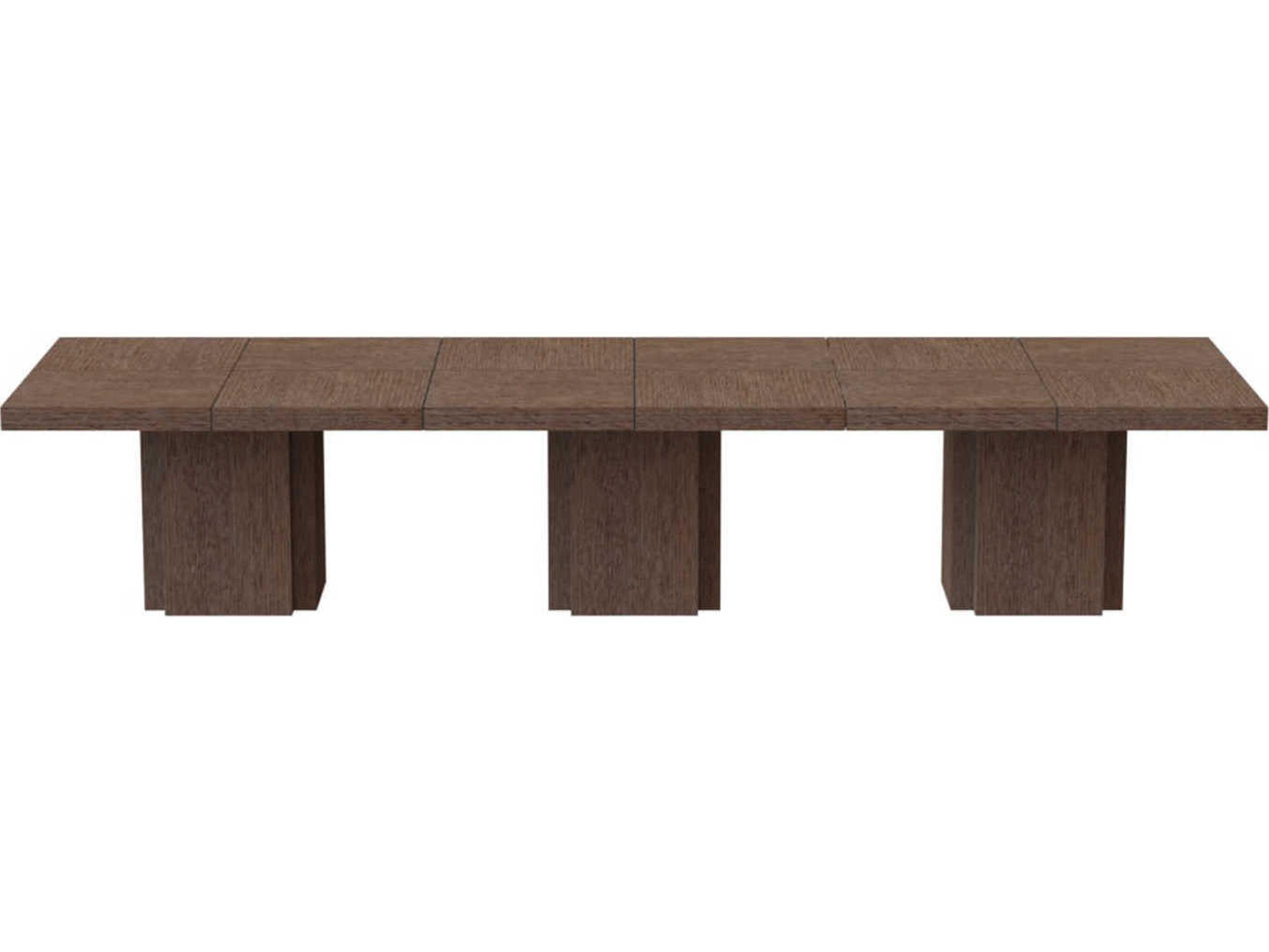 TemaHome Dusk Chocolate Brown Conference Table Desk