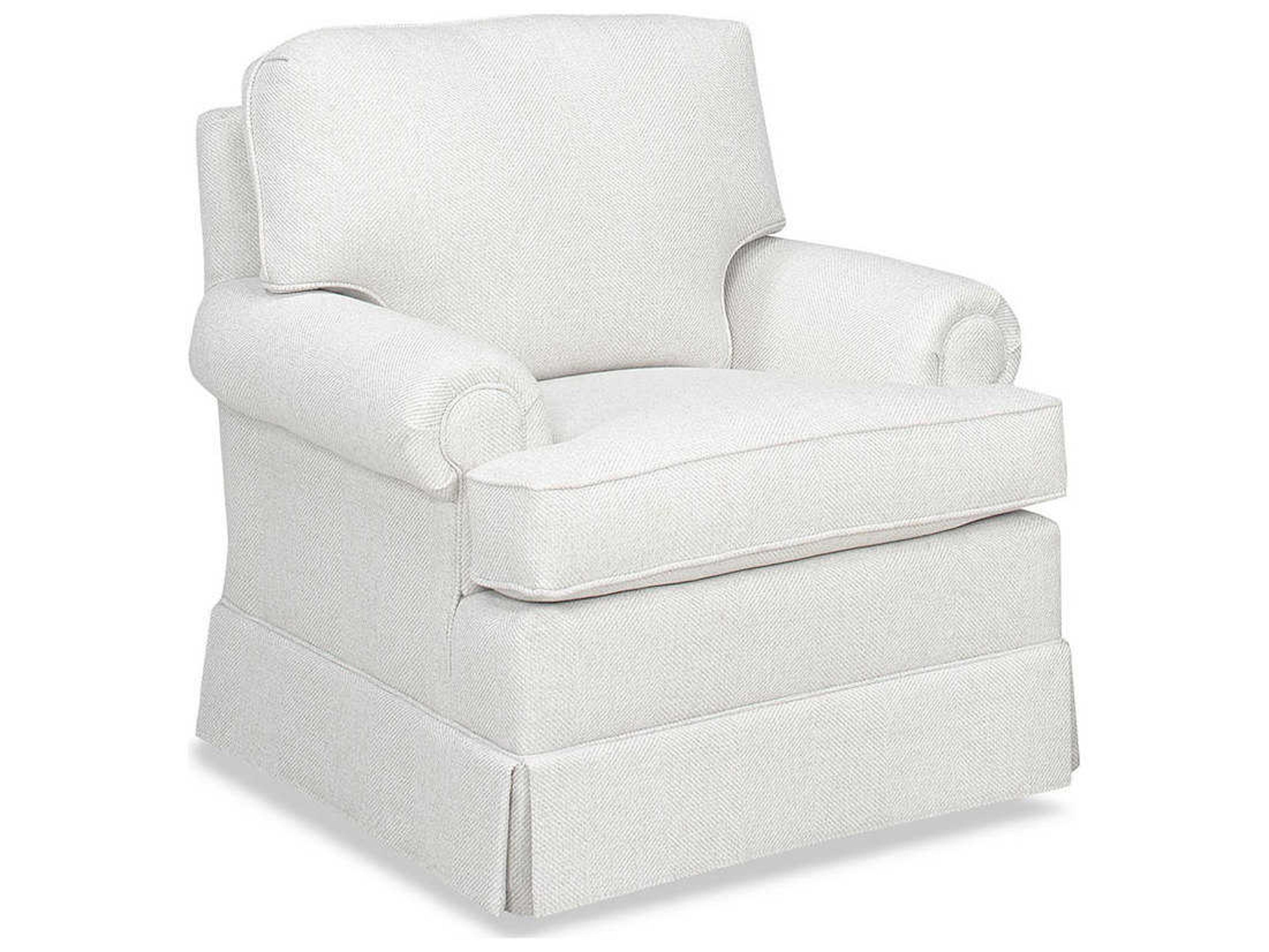 Temple American Fabric Accent Chair