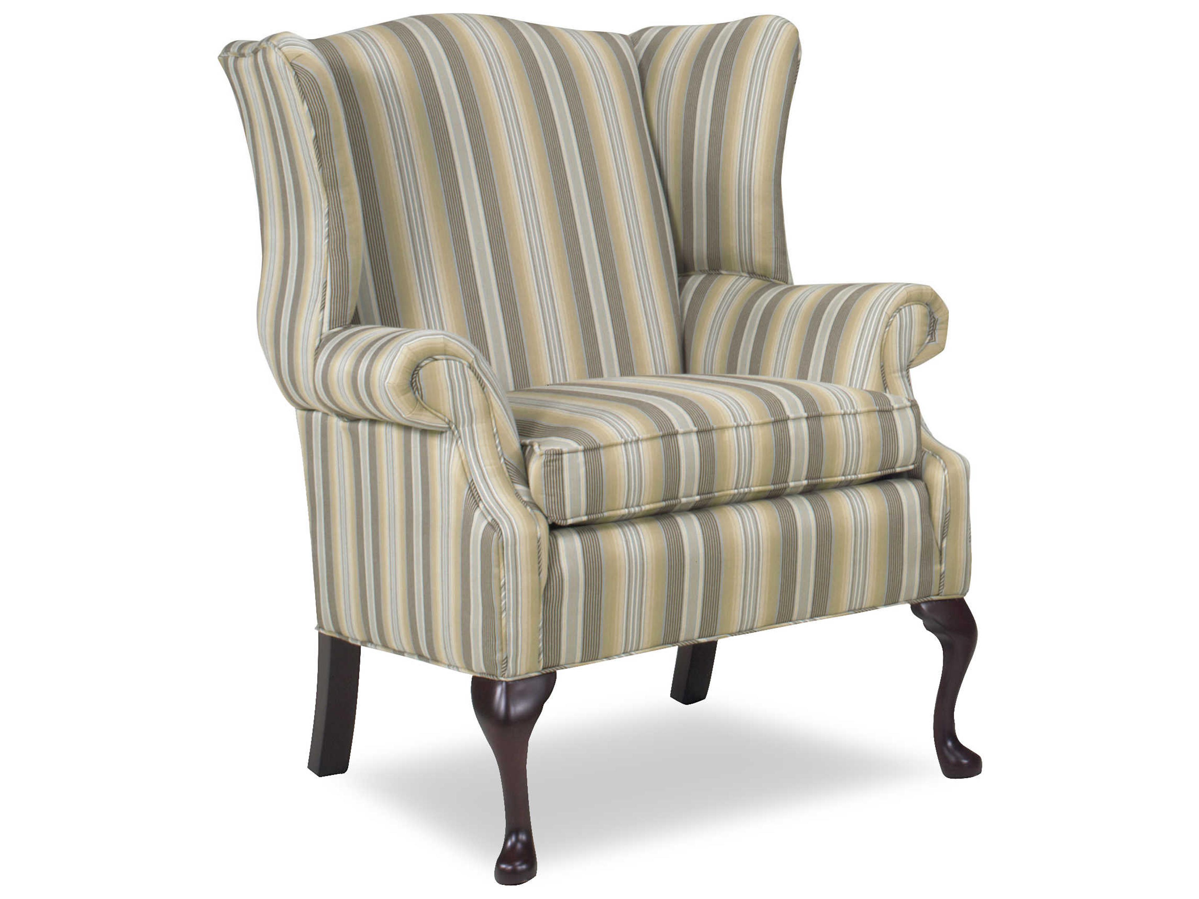 Temple Oxford Fabric Accent Chair