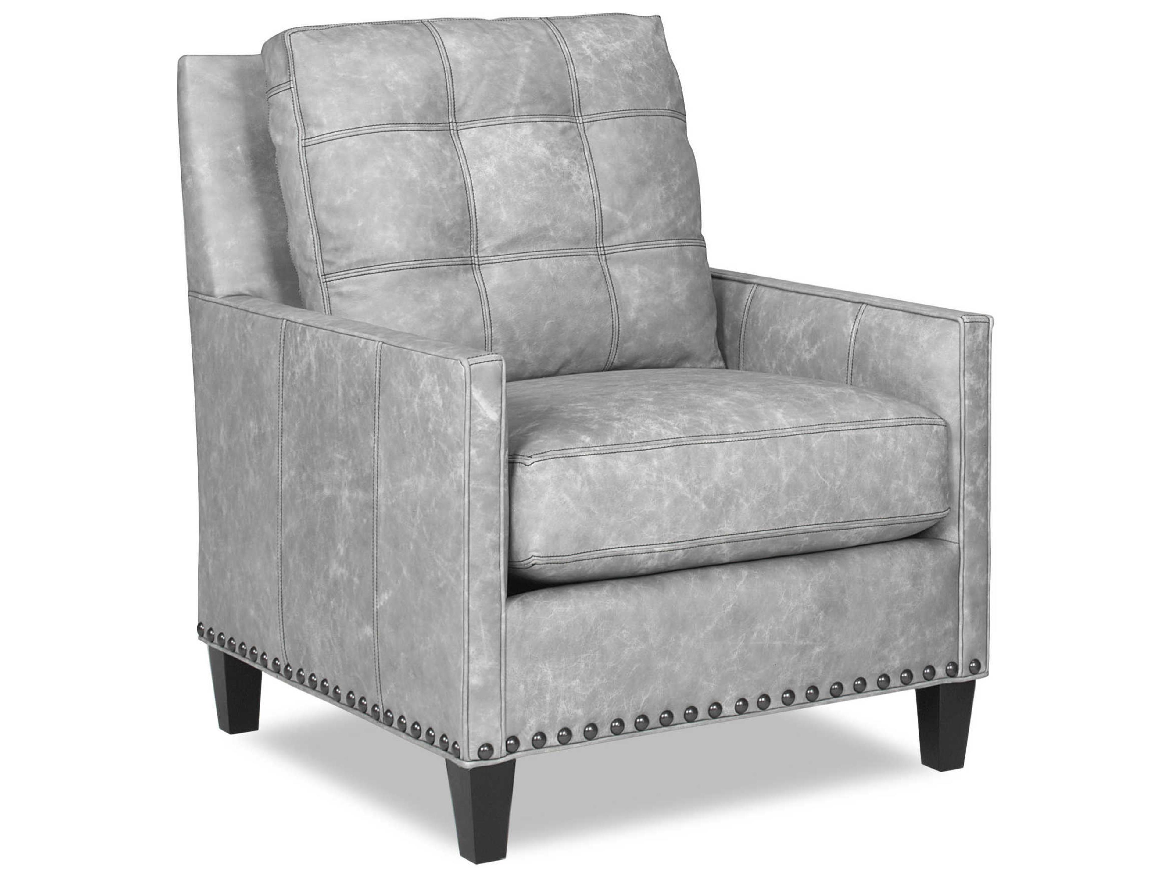 Temple Warner Leather Accent Chair