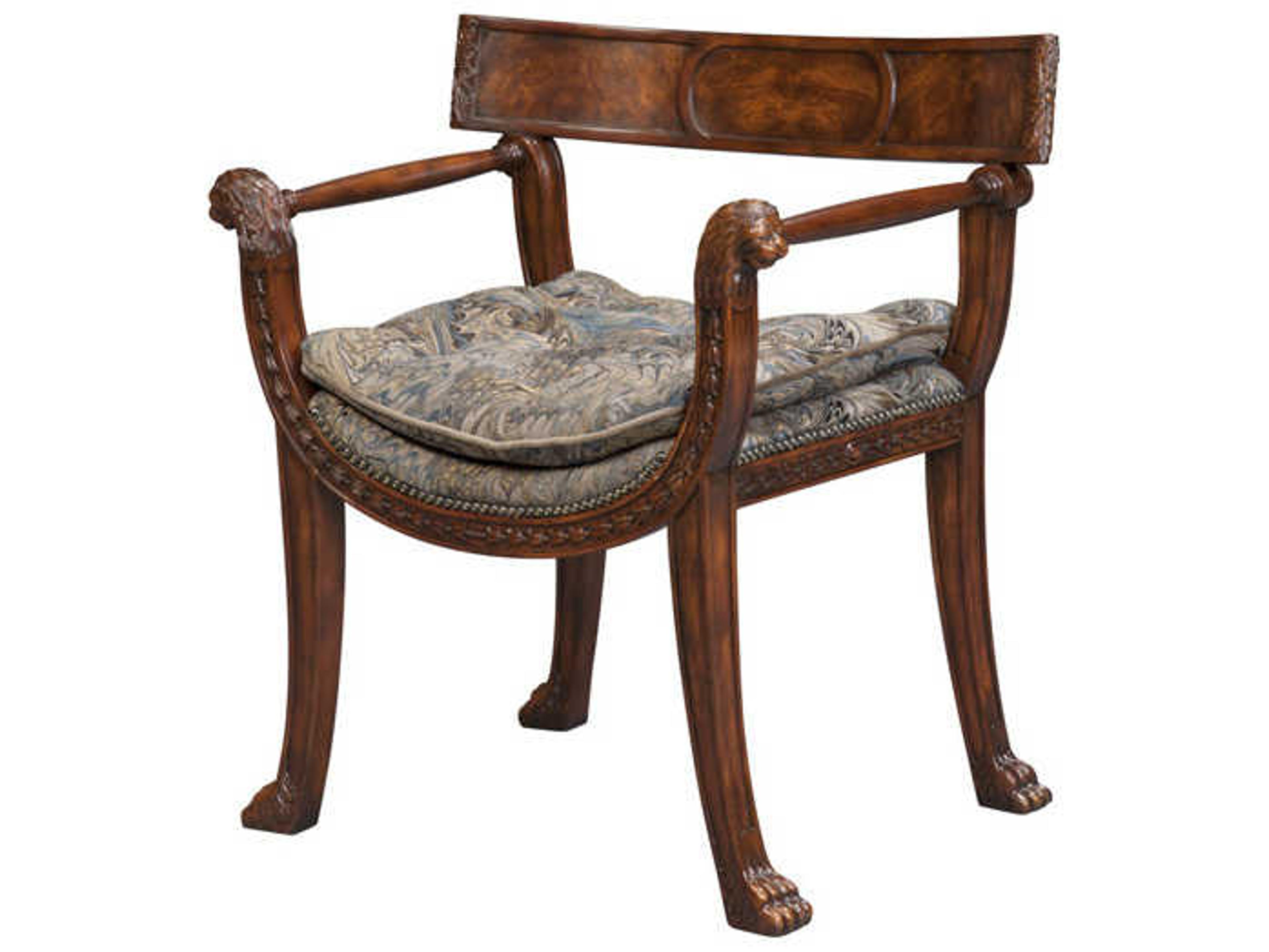 Theodore Alexander Fabric Accent Chair