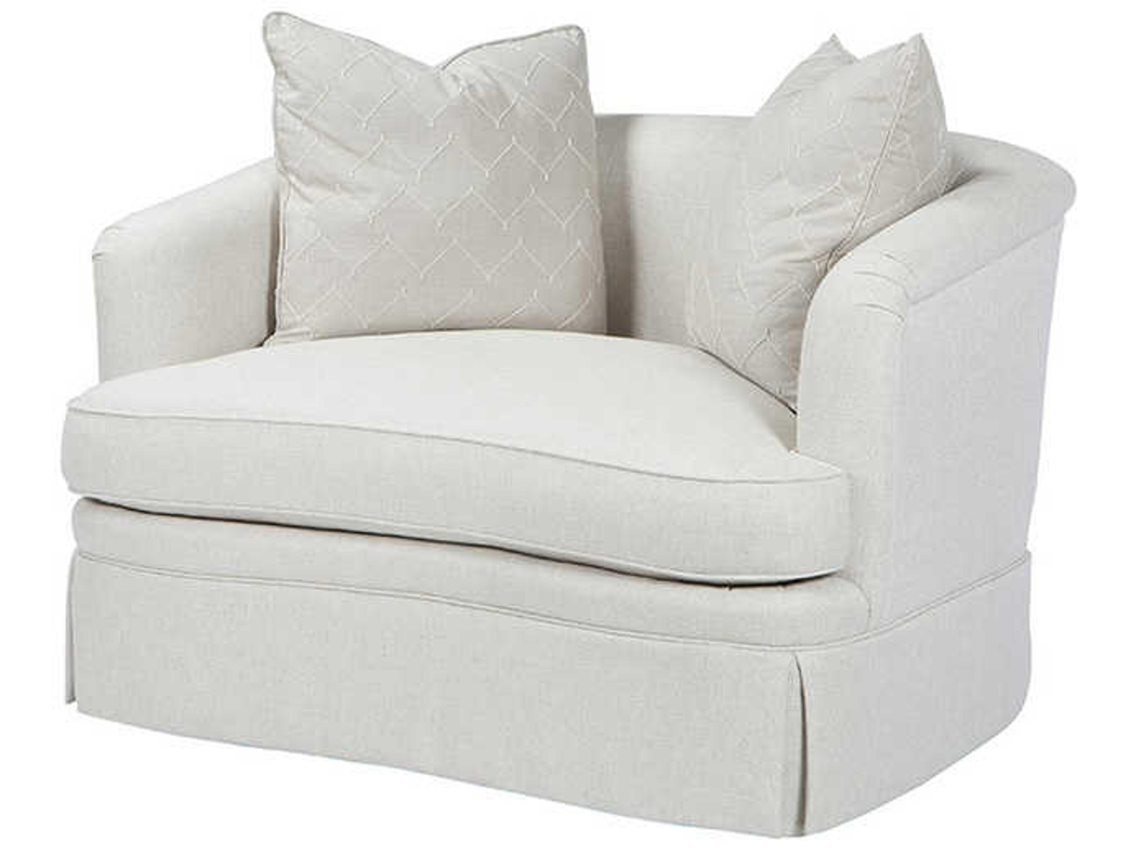 Theodore Alexander Fabric Chair and a Half