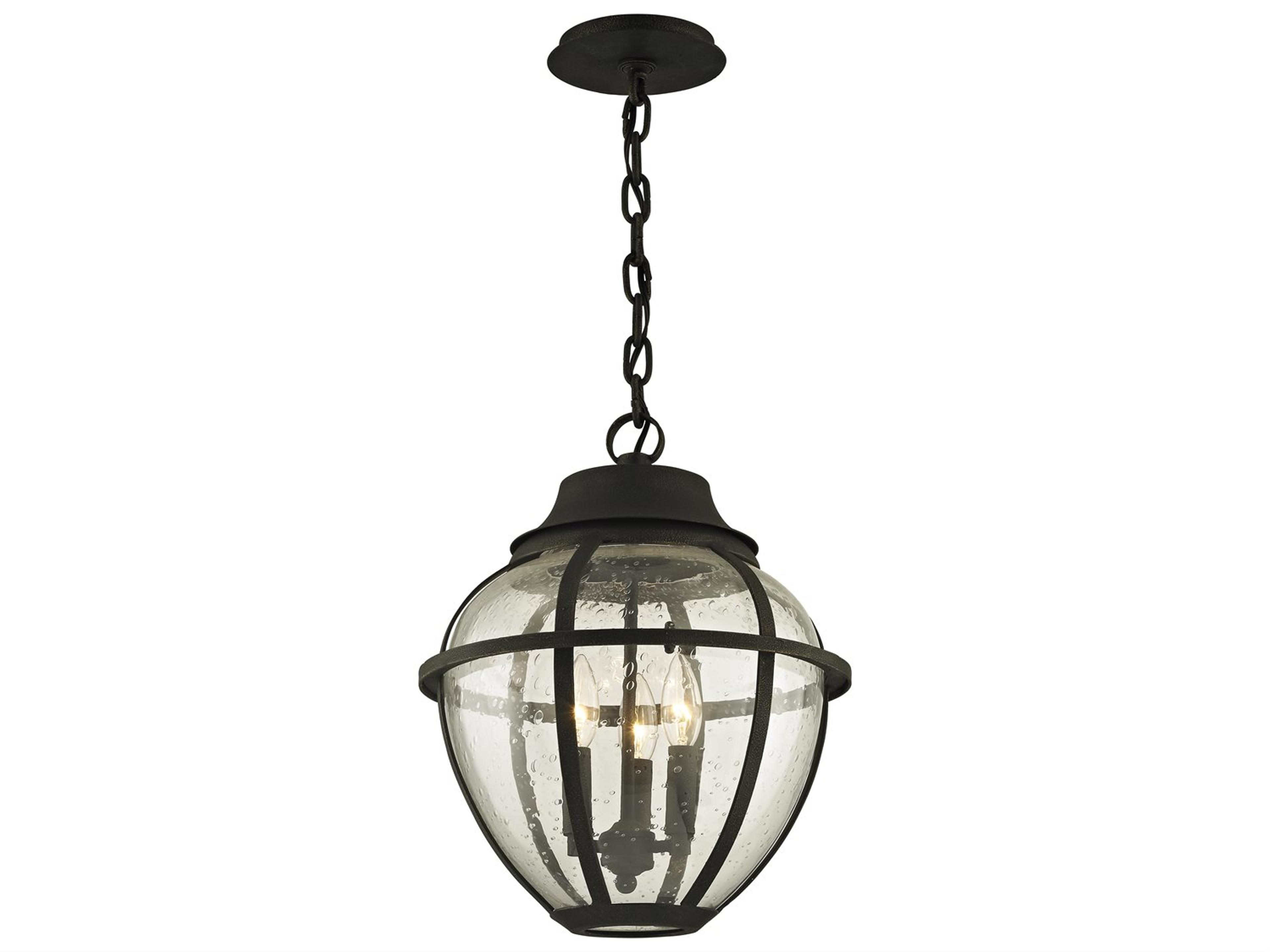 Troy Lighting Bunker Hill 3 - Light Outdoor Hanging Light