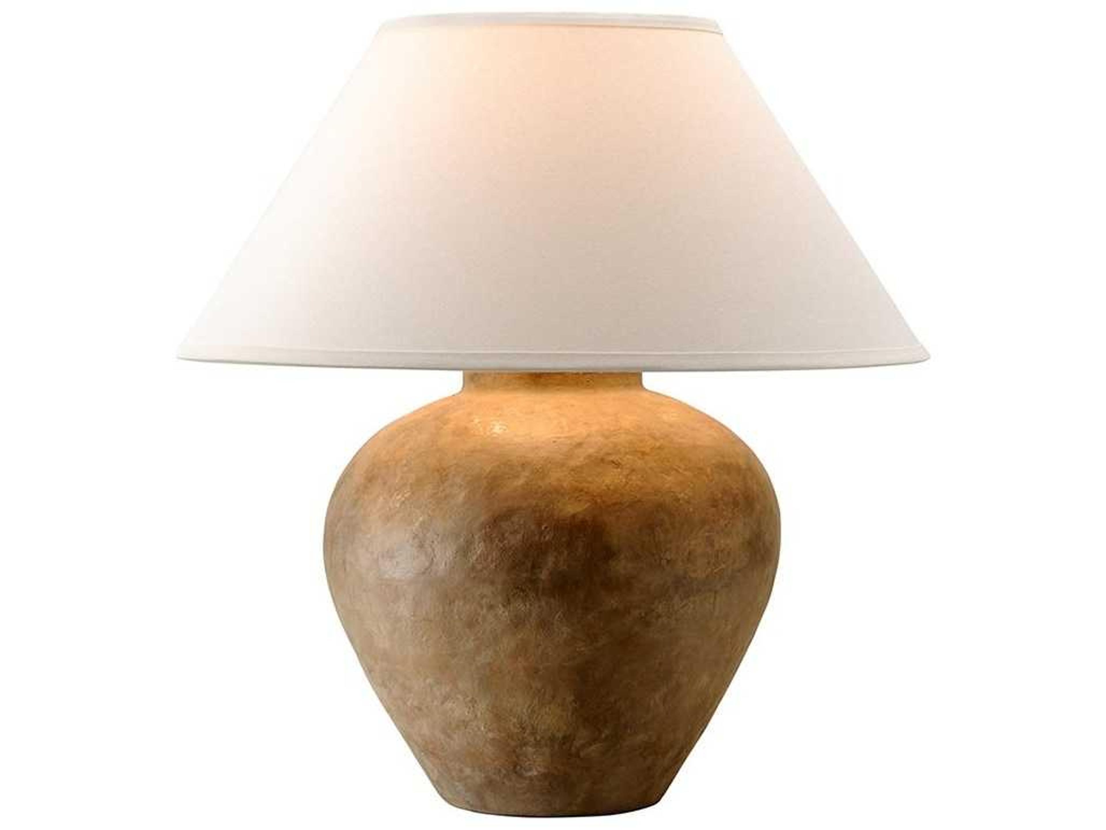 Troy Lighting Calabria Reggio Brown Table Lamp