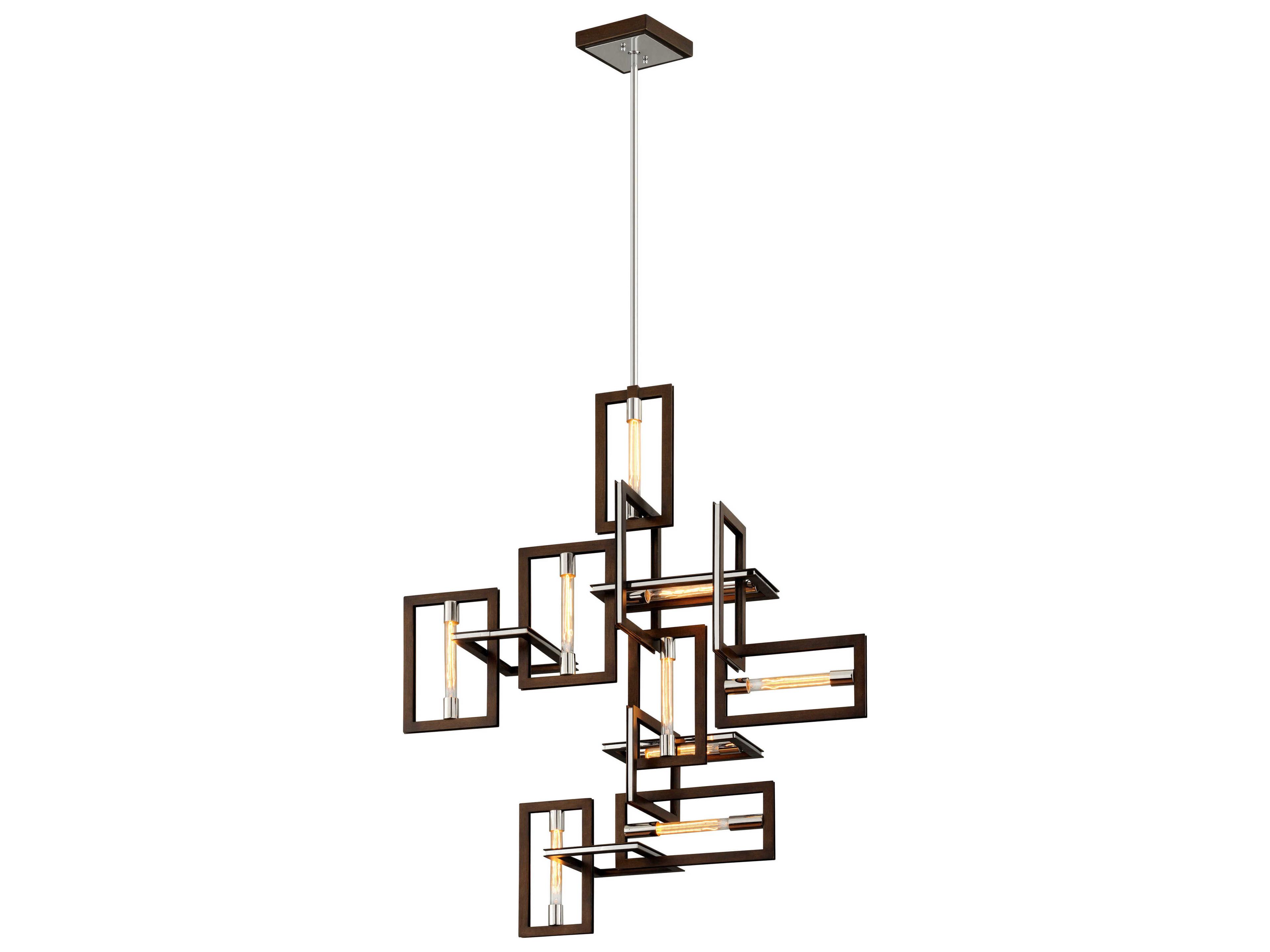 Troy Lighting Enigma 9-Light Bronze Pendant
