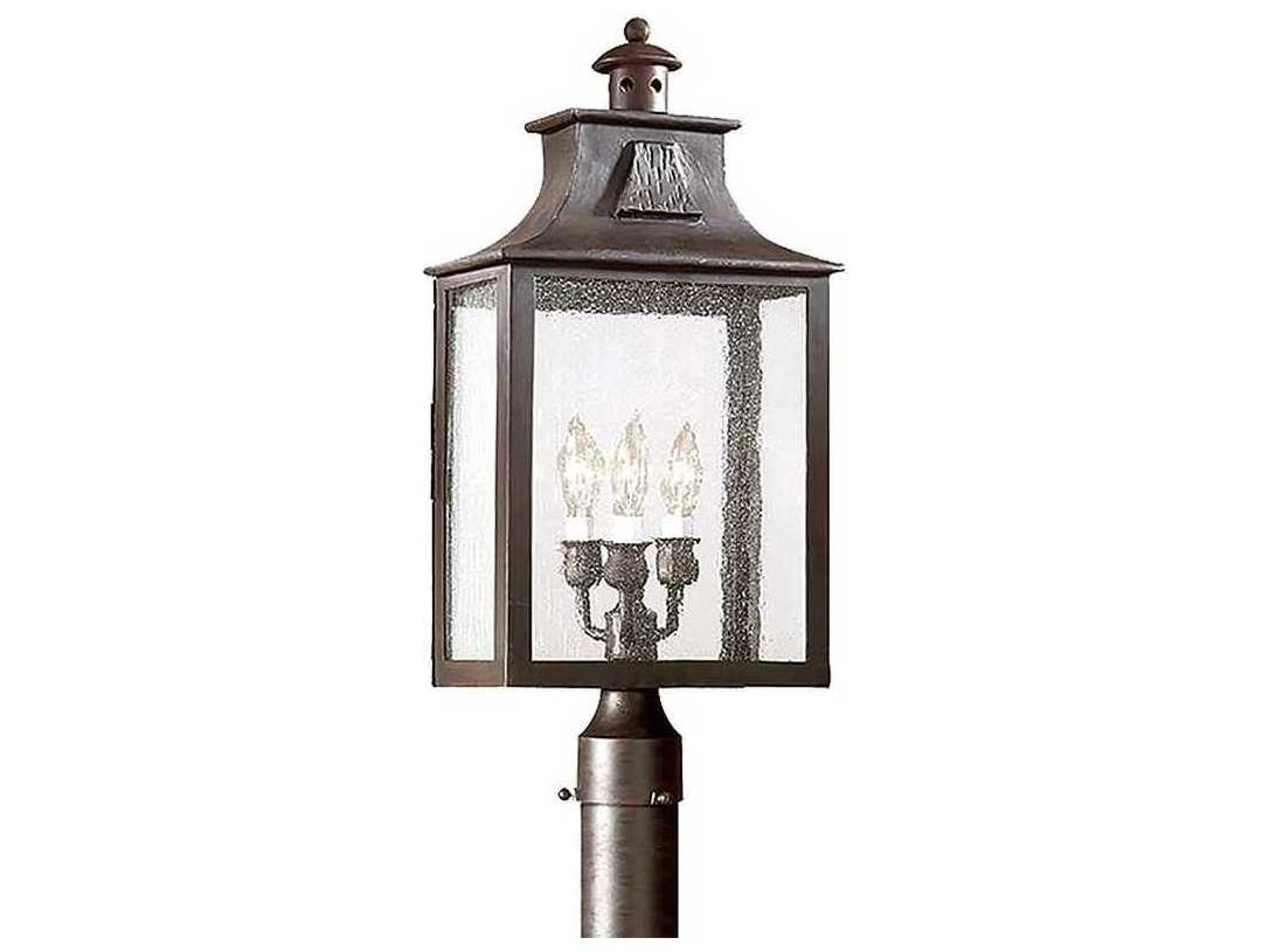 Troy Lighting Newton 3 - Light Outdoor Post Light