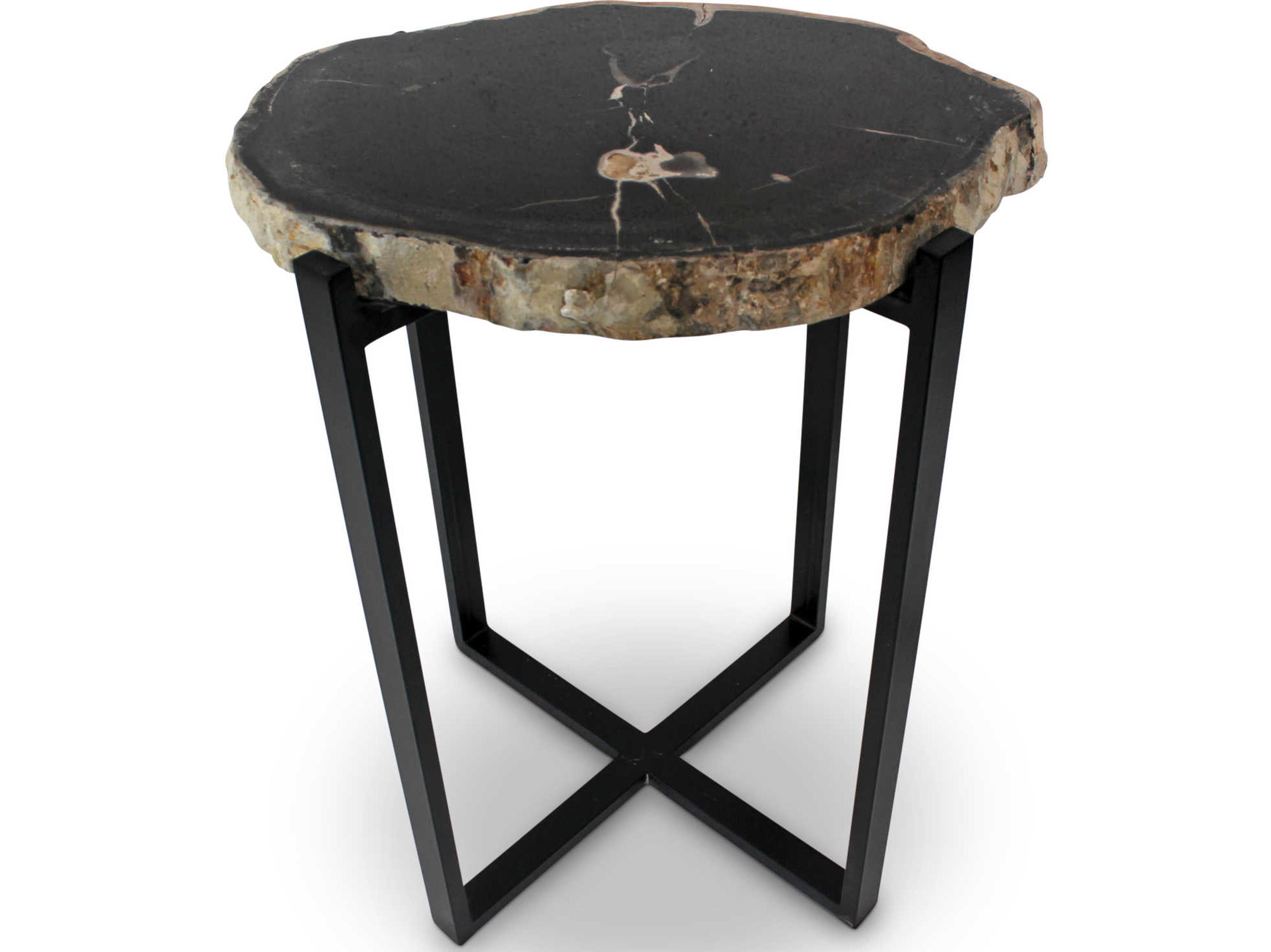 Urbia Relique Natural Dark Milo End Table