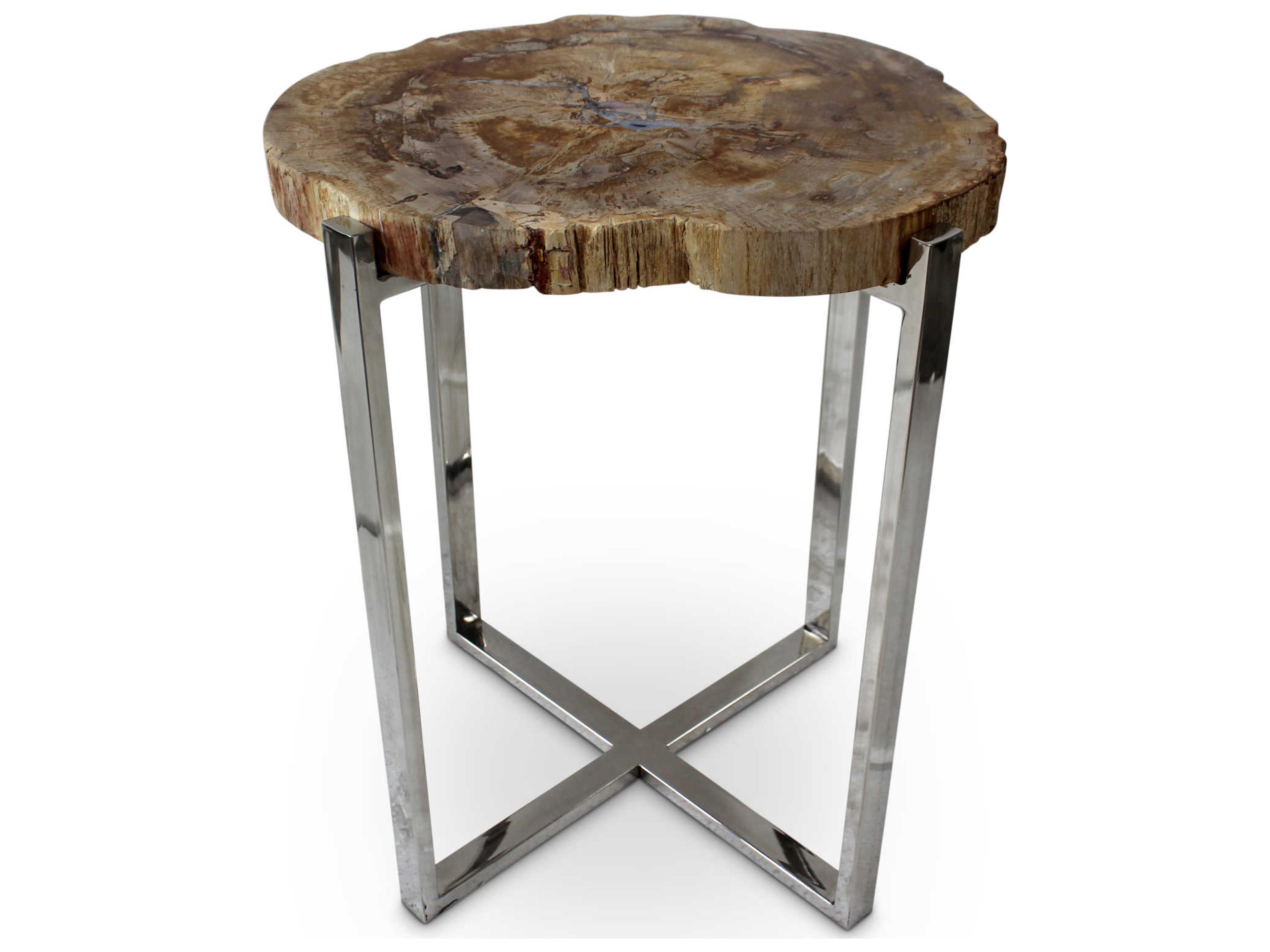 Urbia Relique Wood Natural Light End Table