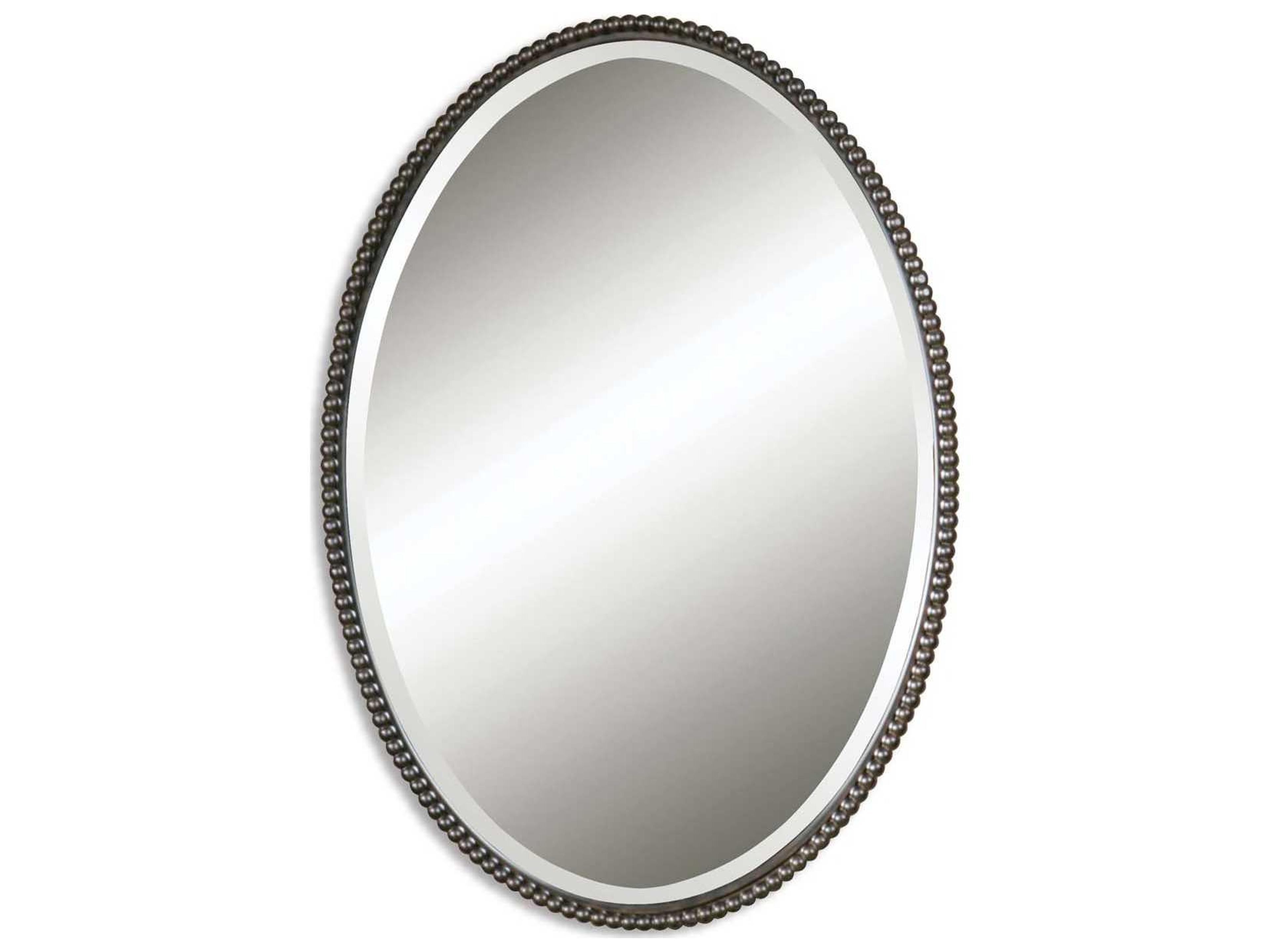 Uttermost Sherise Bronze Oval Wall Mirror