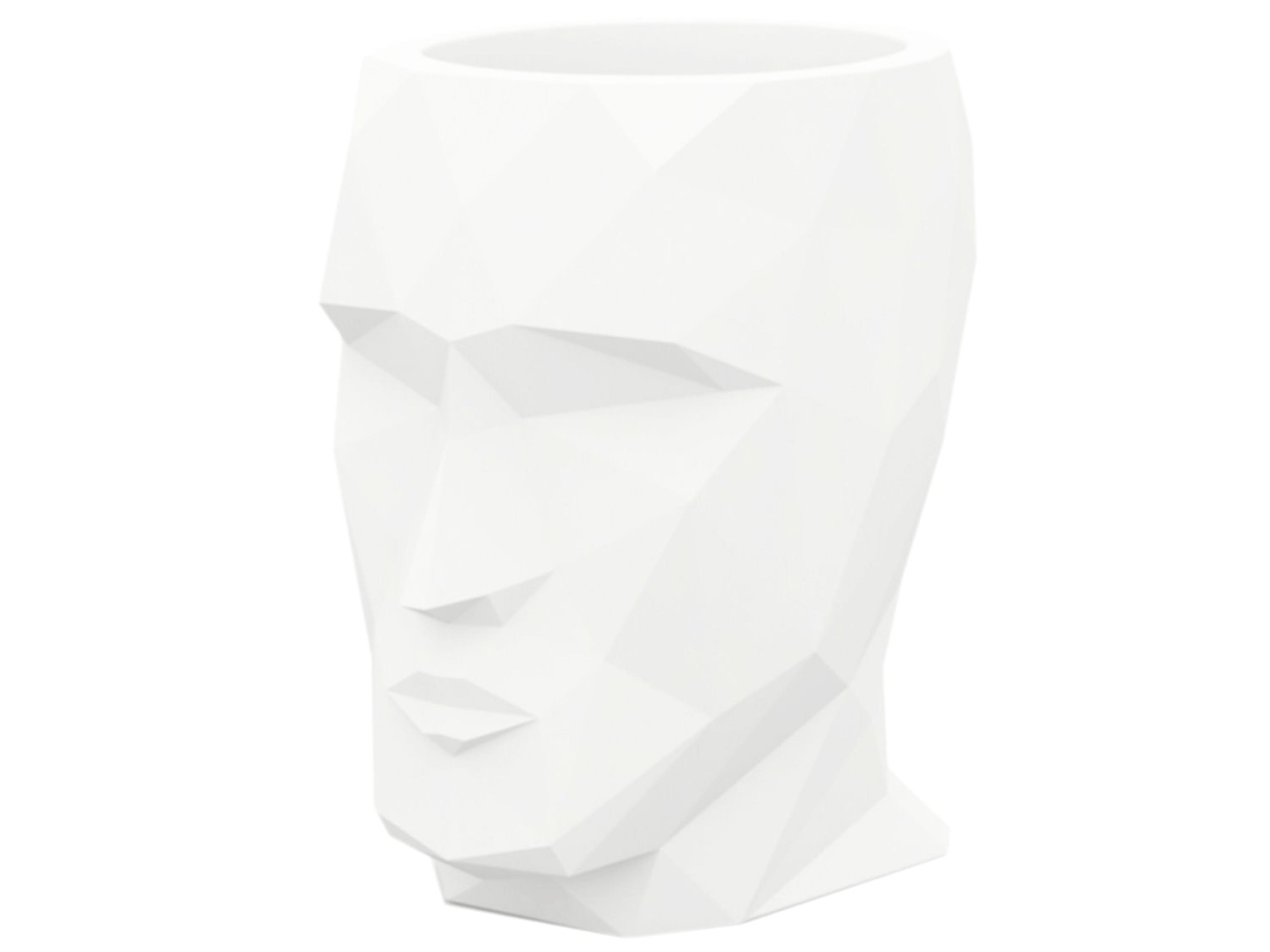 Vondom Adan 17" High Ice LED RGBW / Cable Planter