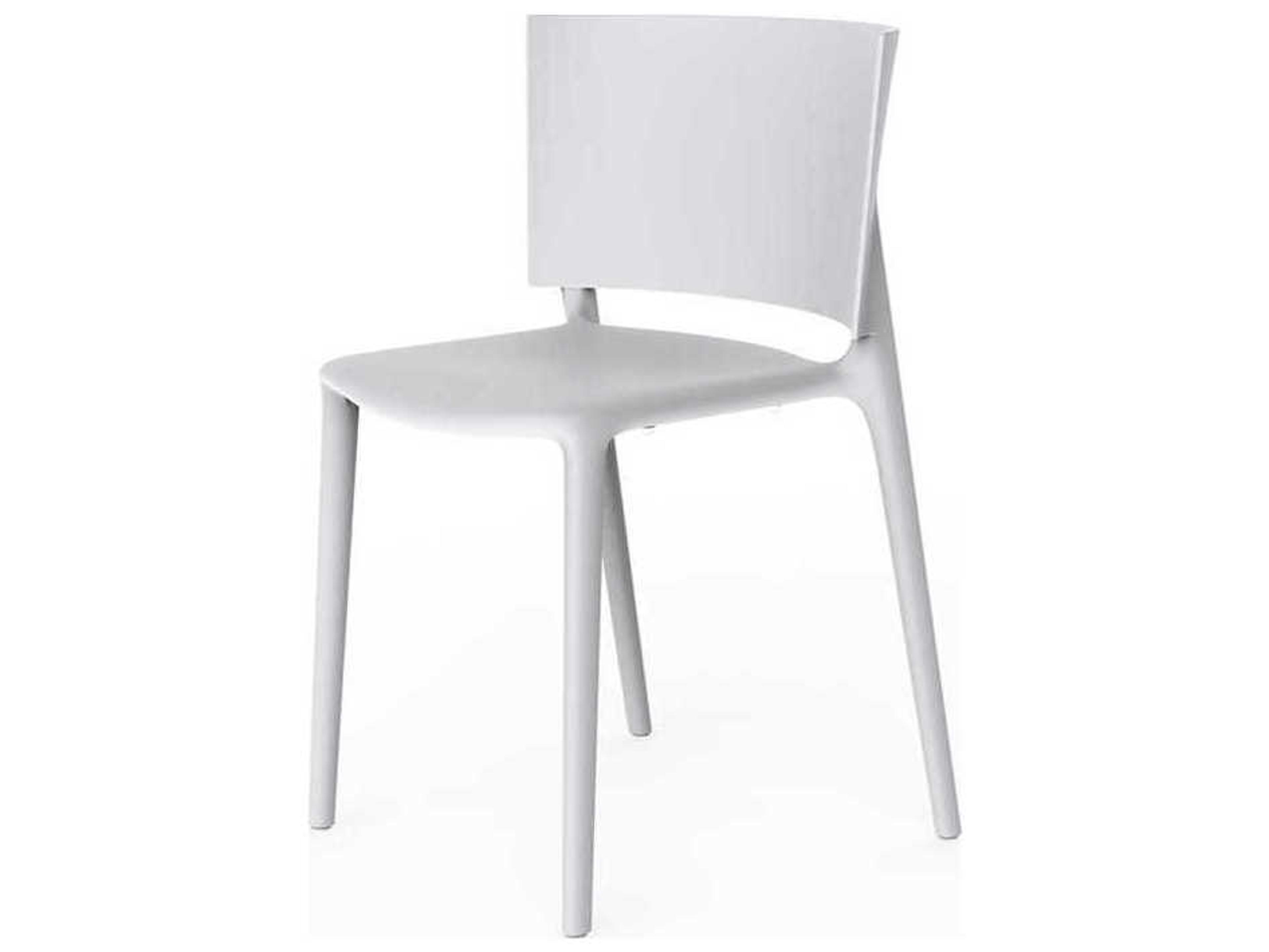 Vondom Africa White Side Dining Chair Set of 4