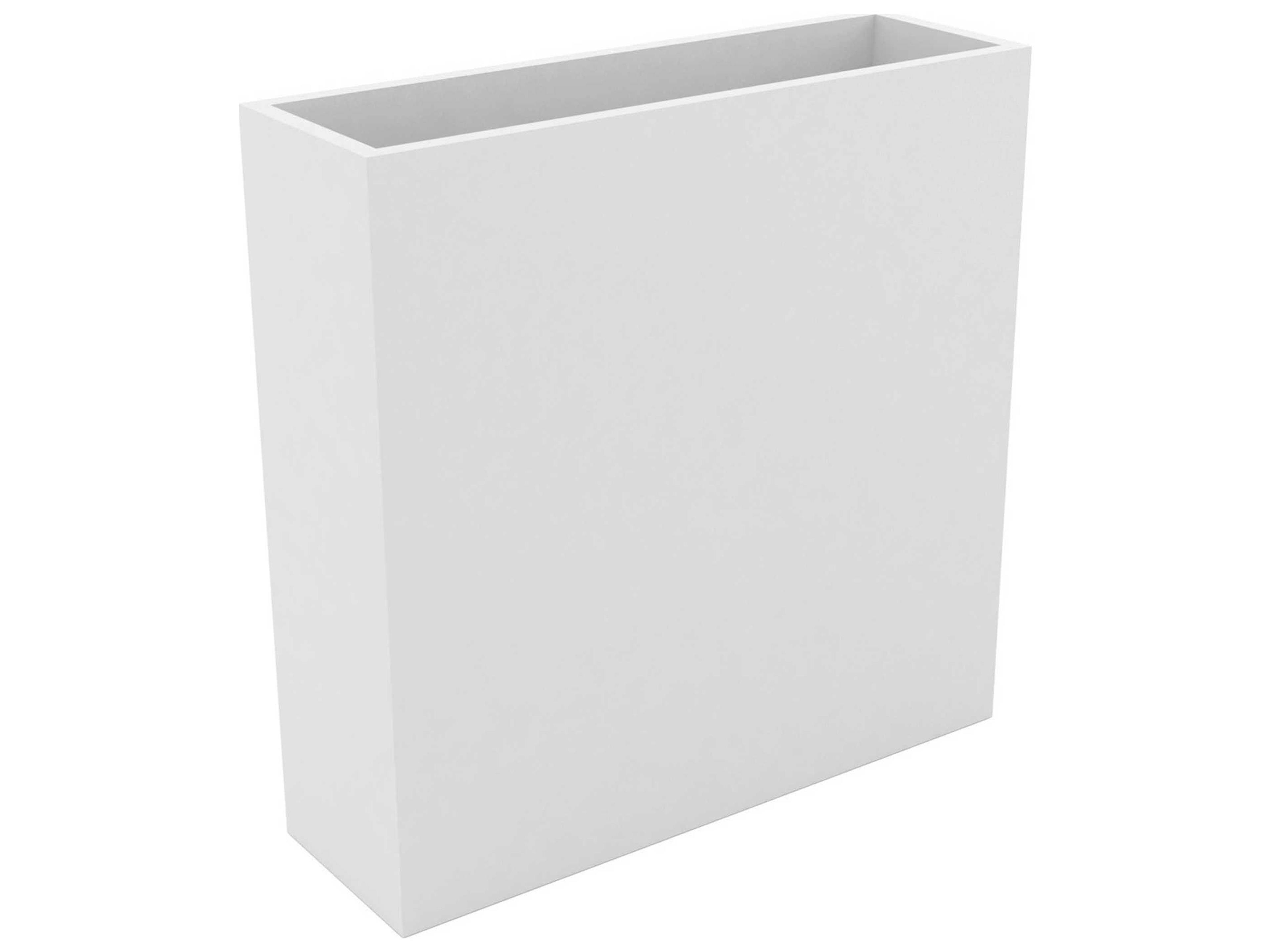 Vondom Studio White Matte Planter