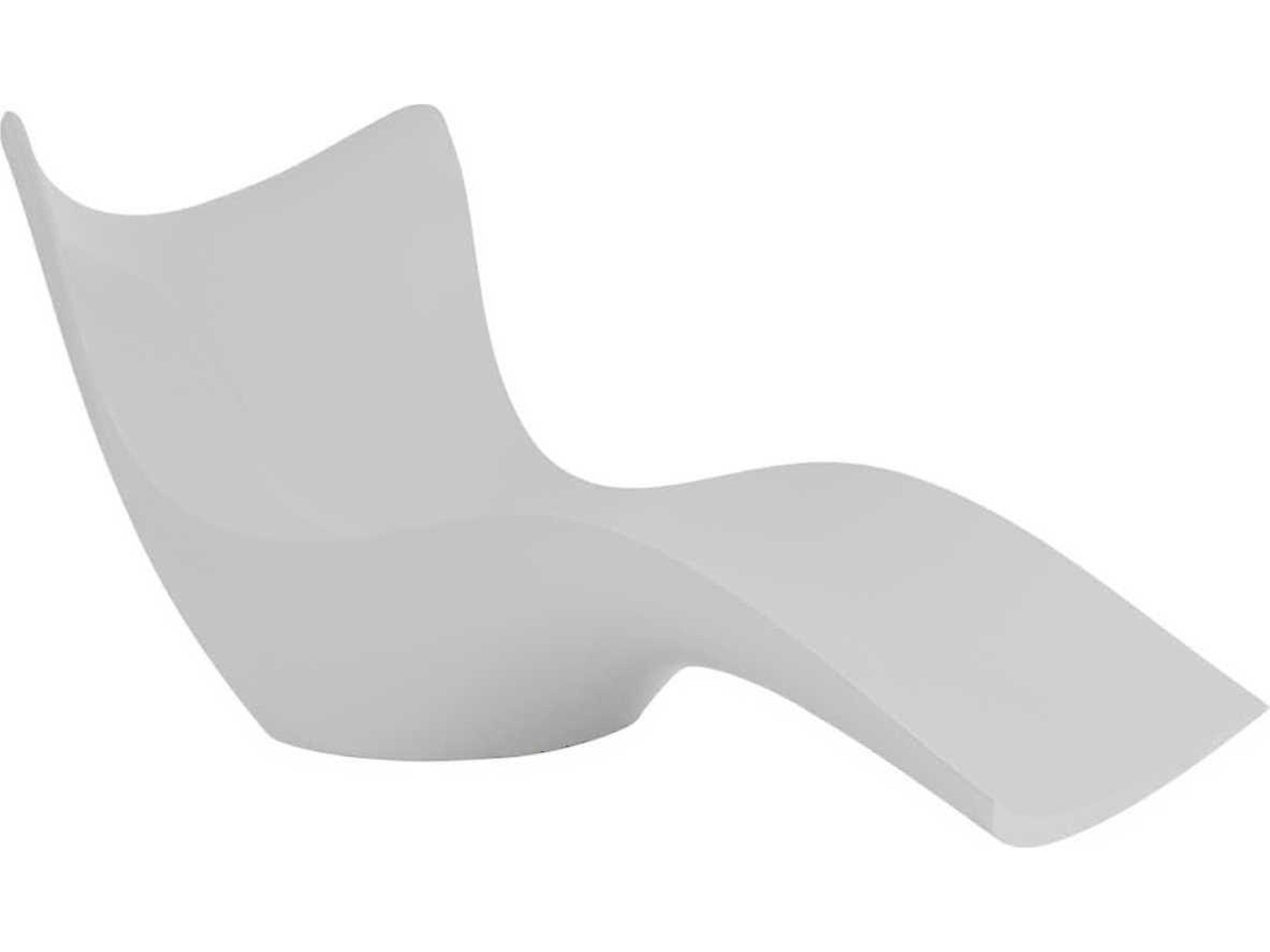 Vondom Surf White Matte Chaise