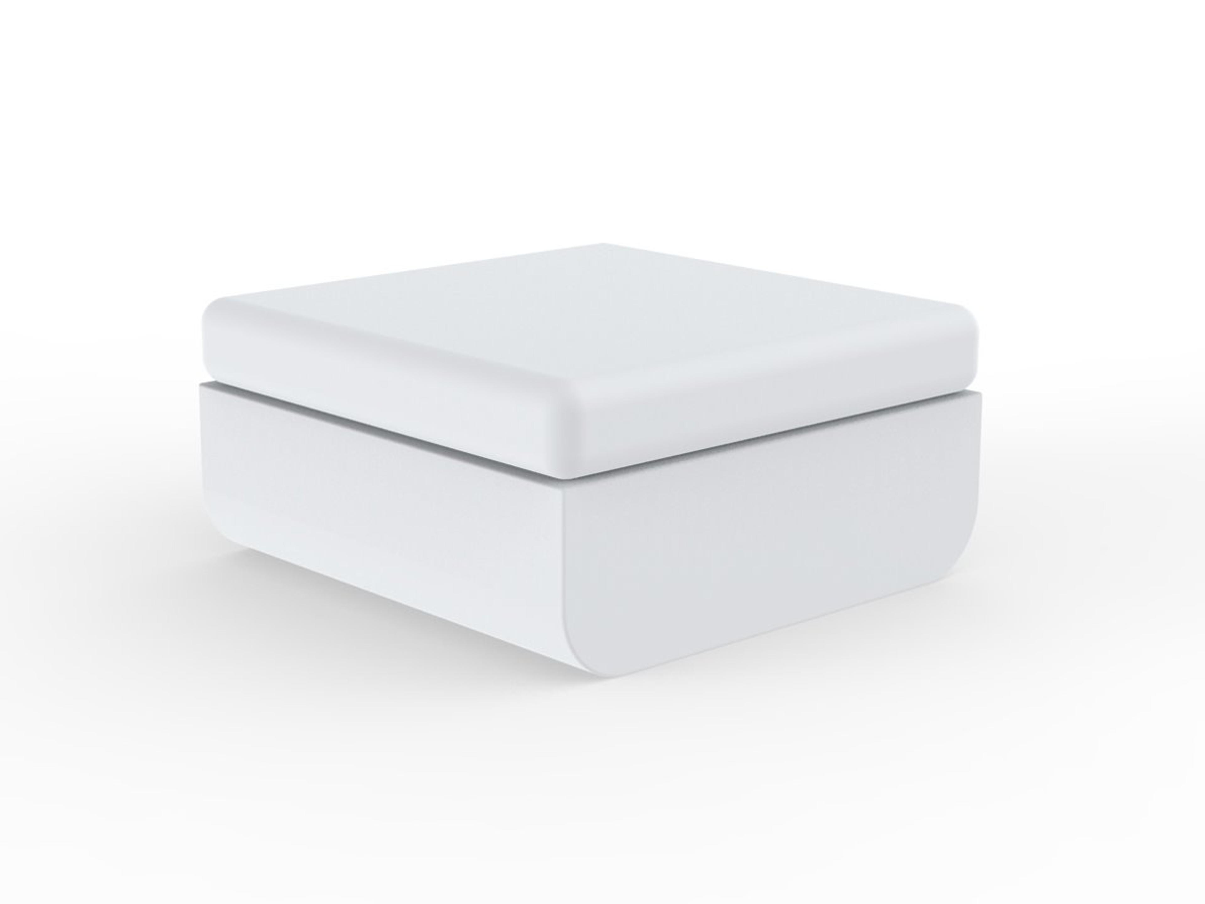 Vondom Ulm White Matte Ottoman