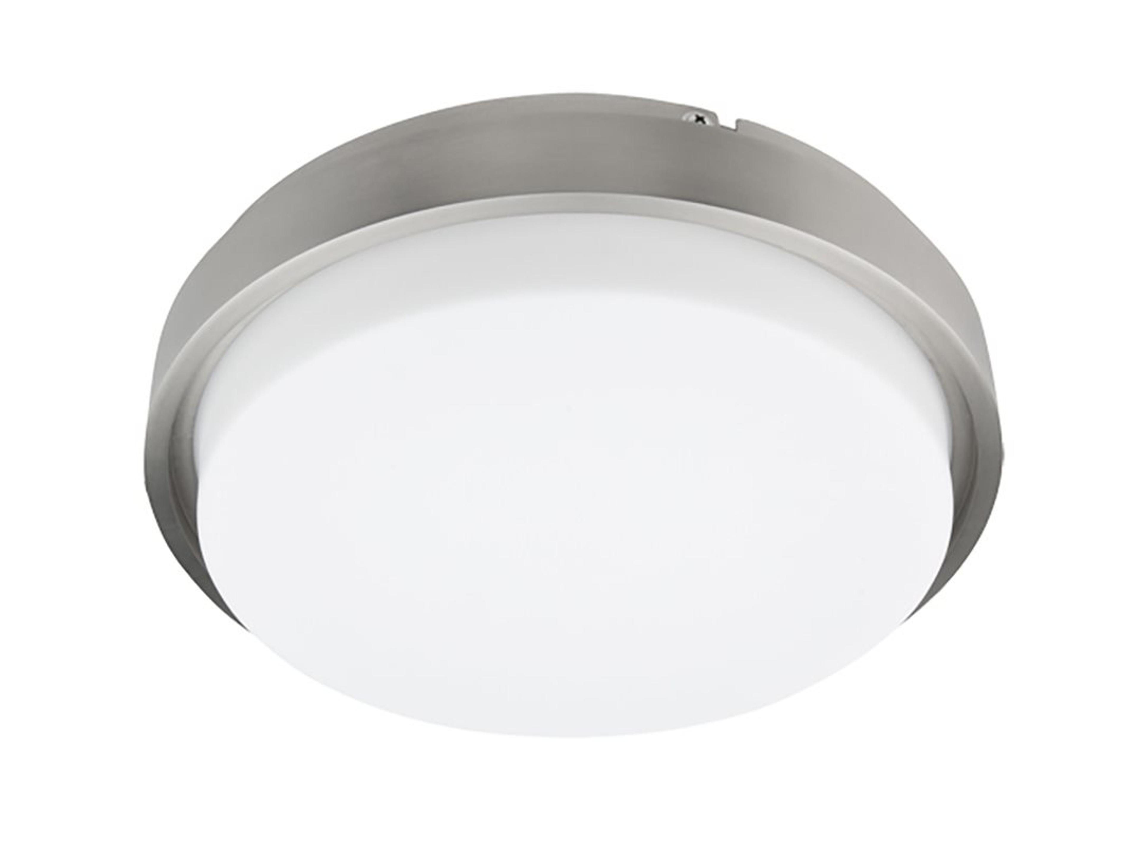 WAC Lighting Lithium 1-Light Brushed Nickel LED Round Flush Mount
