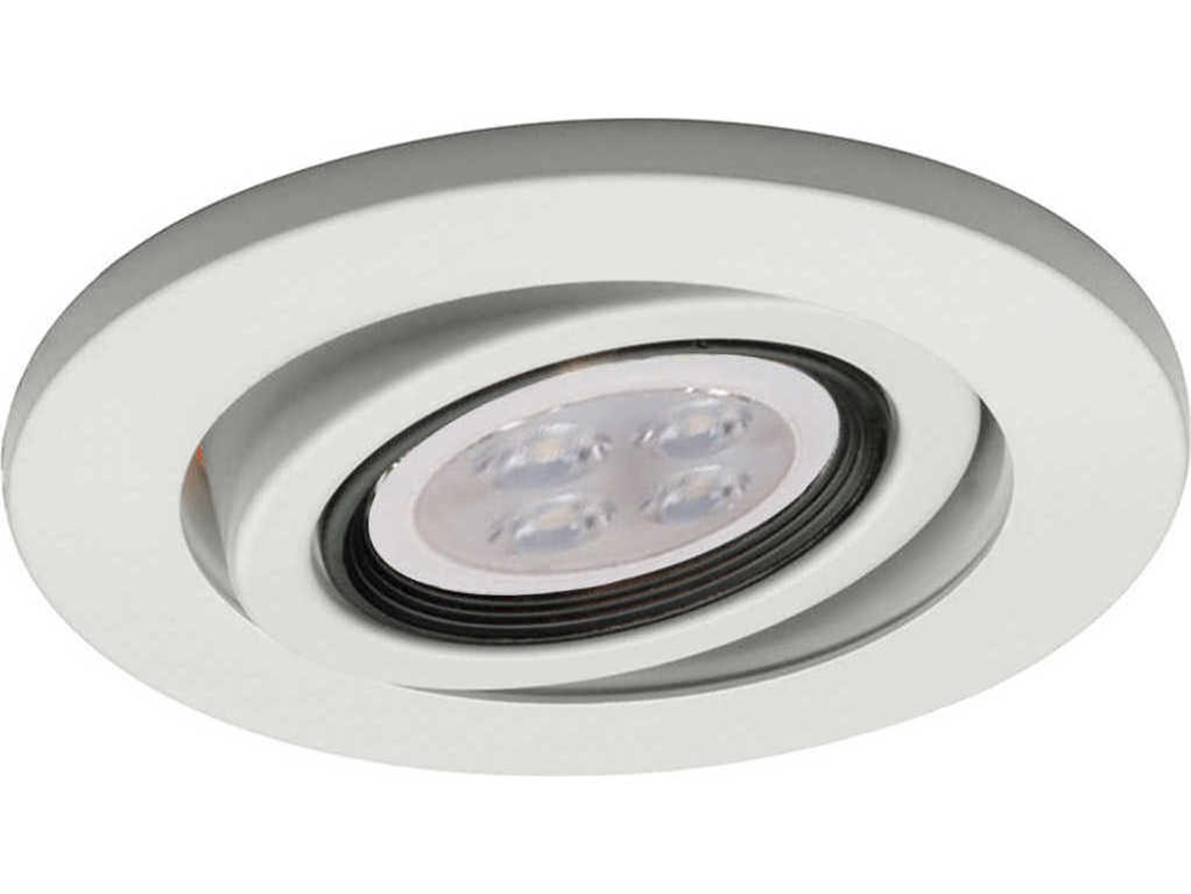WAC Lighting 1-Light White LED Round Recessed Light