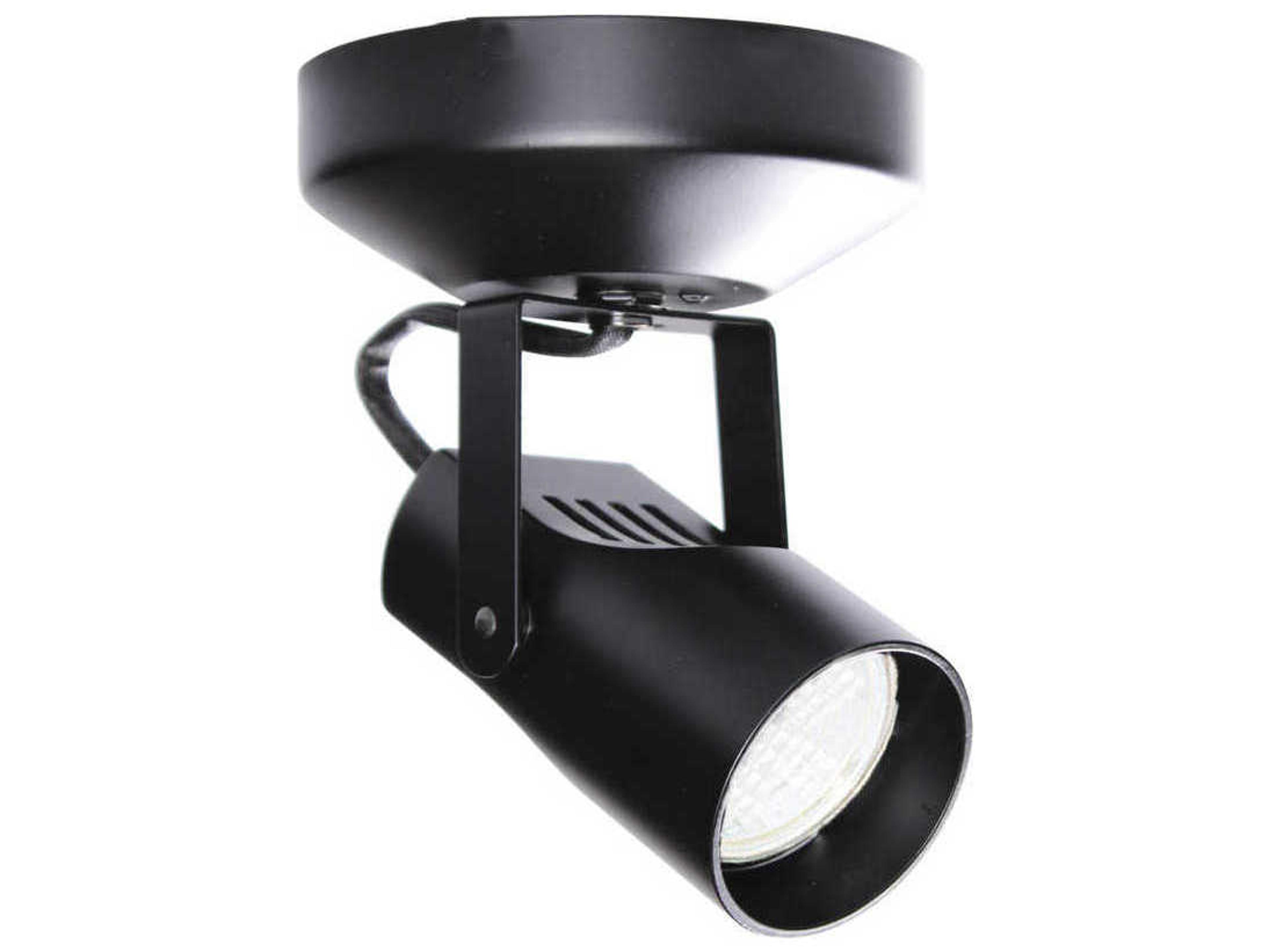 WAC Lighting Spot Black LED Cylinder Light