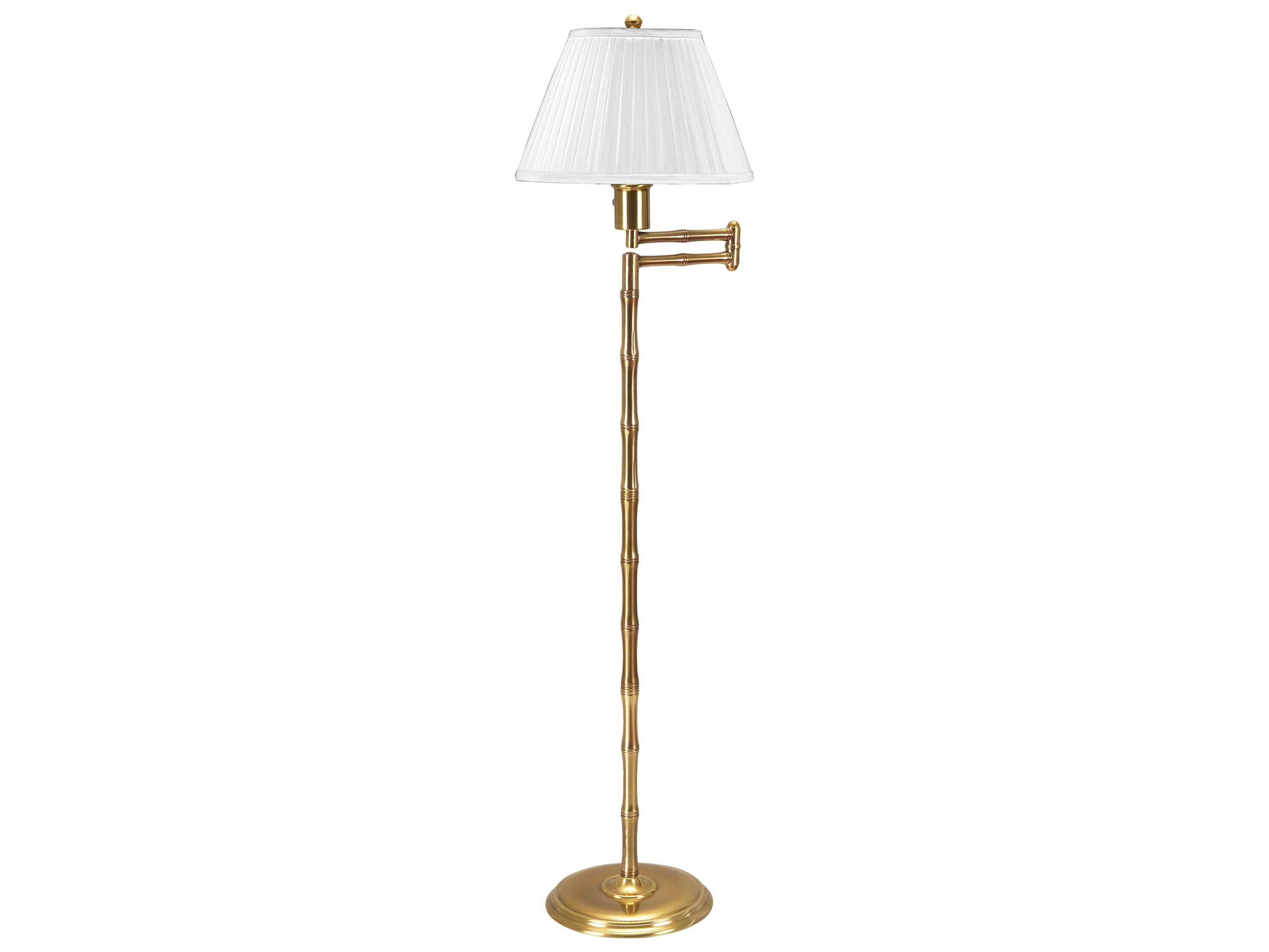 Wildwood EIGT" Brass Floor Lamp