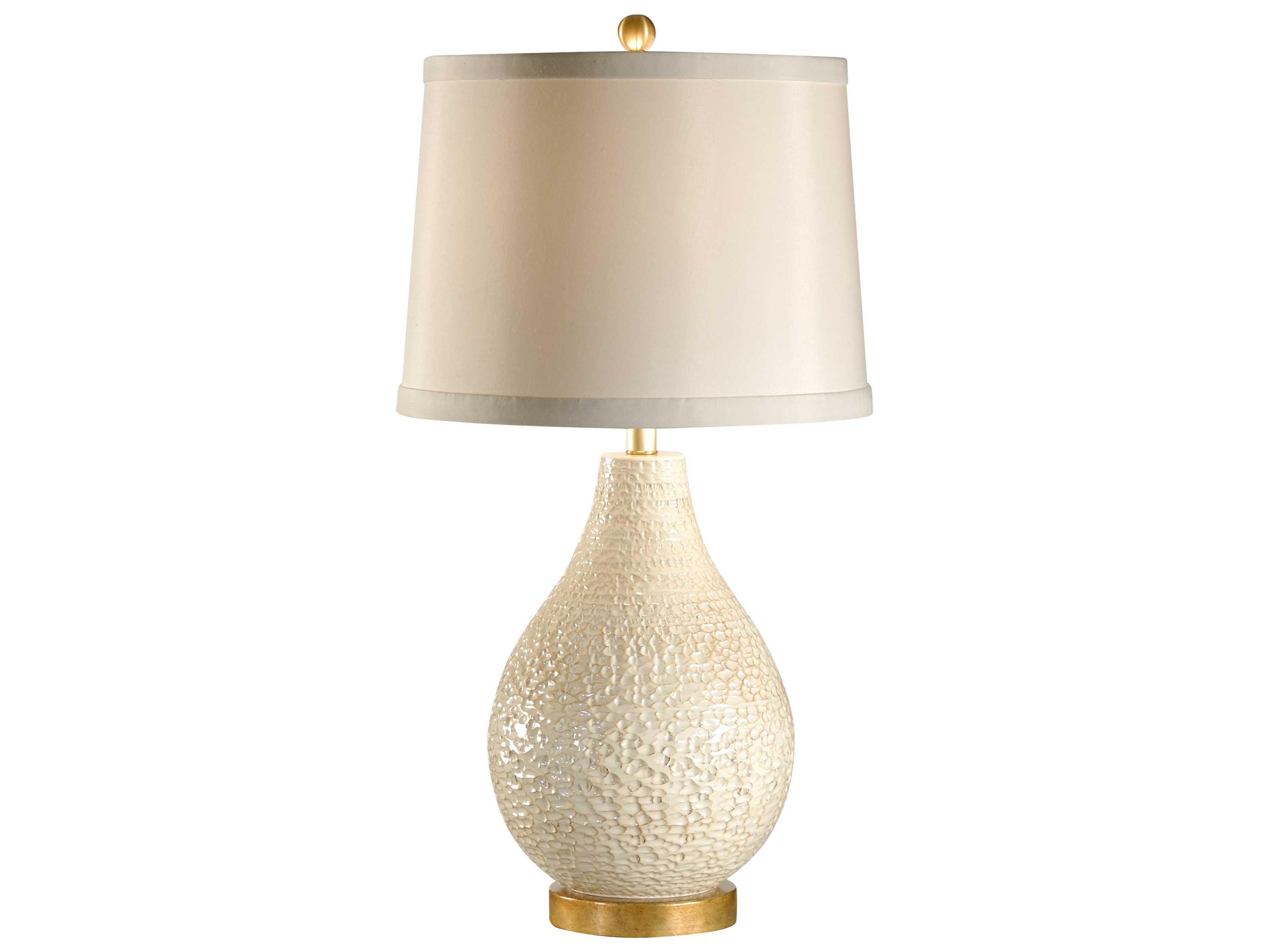 Wildwood Capri Old White Eggshell Silkette Buffet Lamp