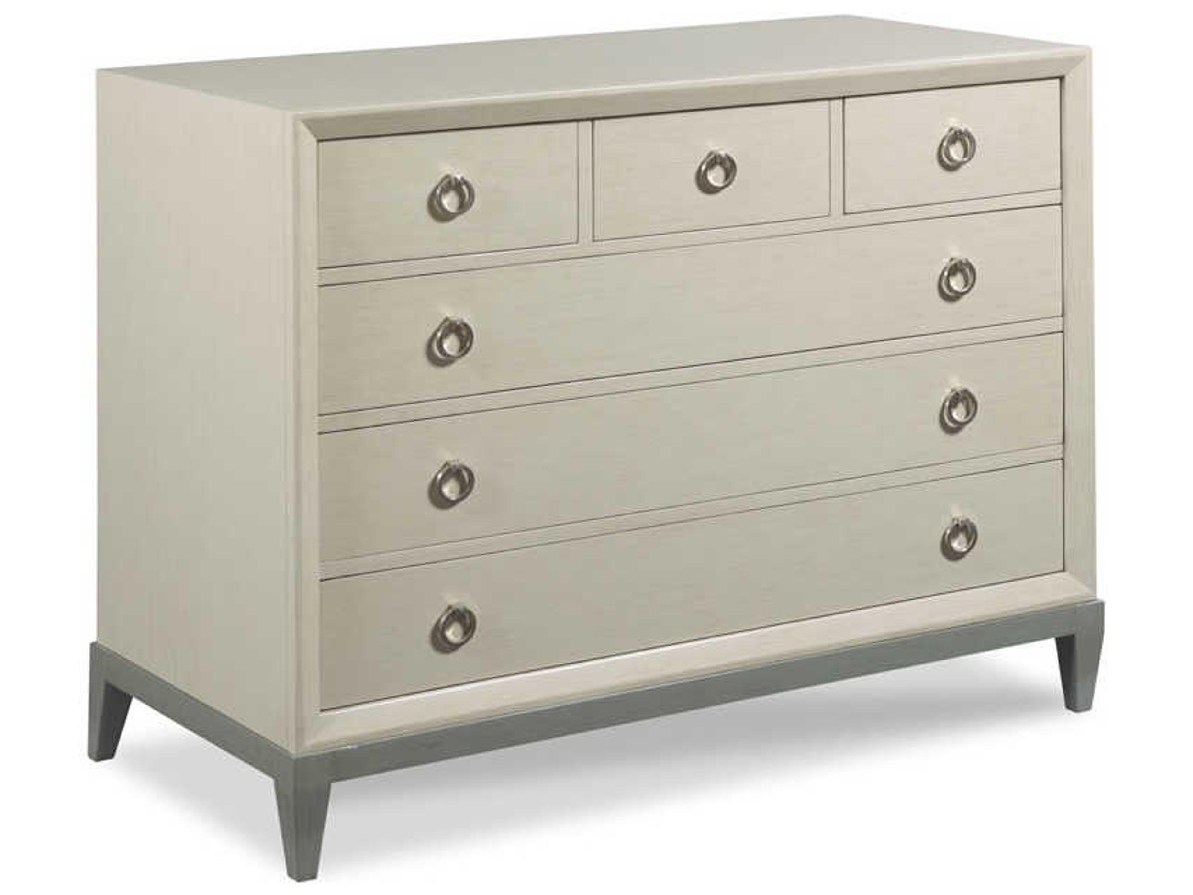 Woodbridge 6-Drawers Greystone Sahara Hardwood Accent Chest