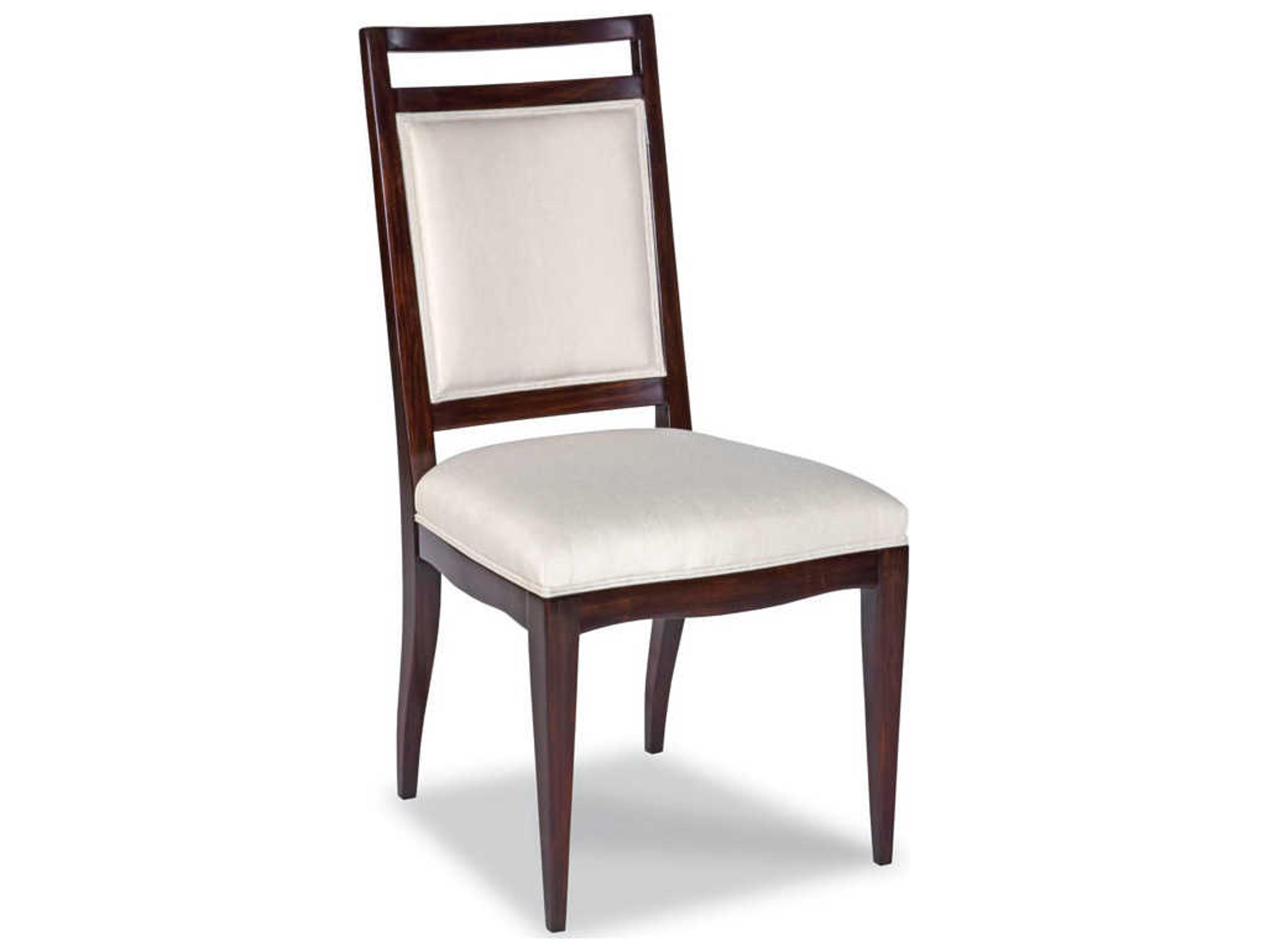 Woodbridge Addison Side Hardwood Brown Upholstered Dining Chair