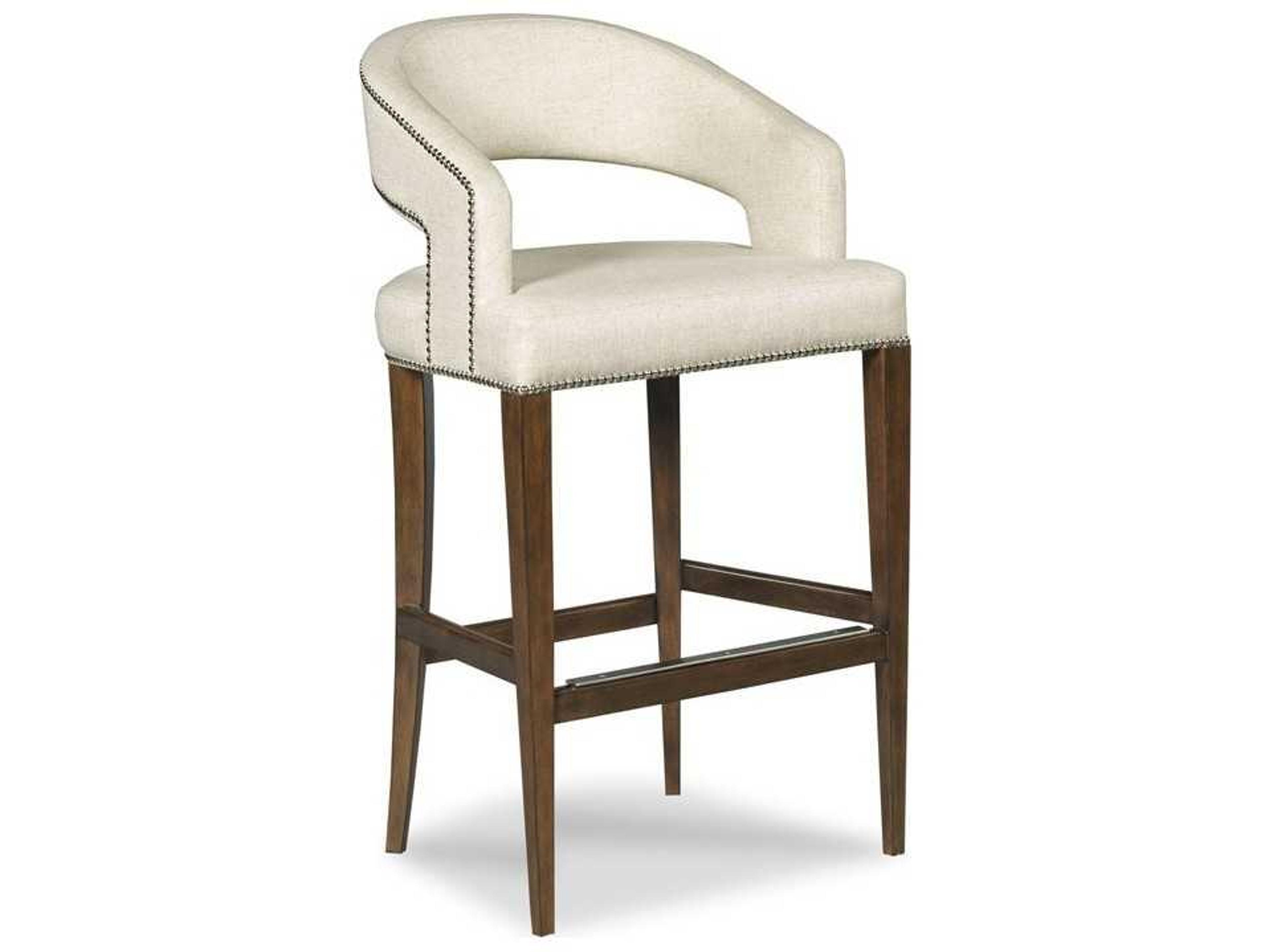 Woodbridge Annabelle Upholstered Hardwood Mink Counter Stool