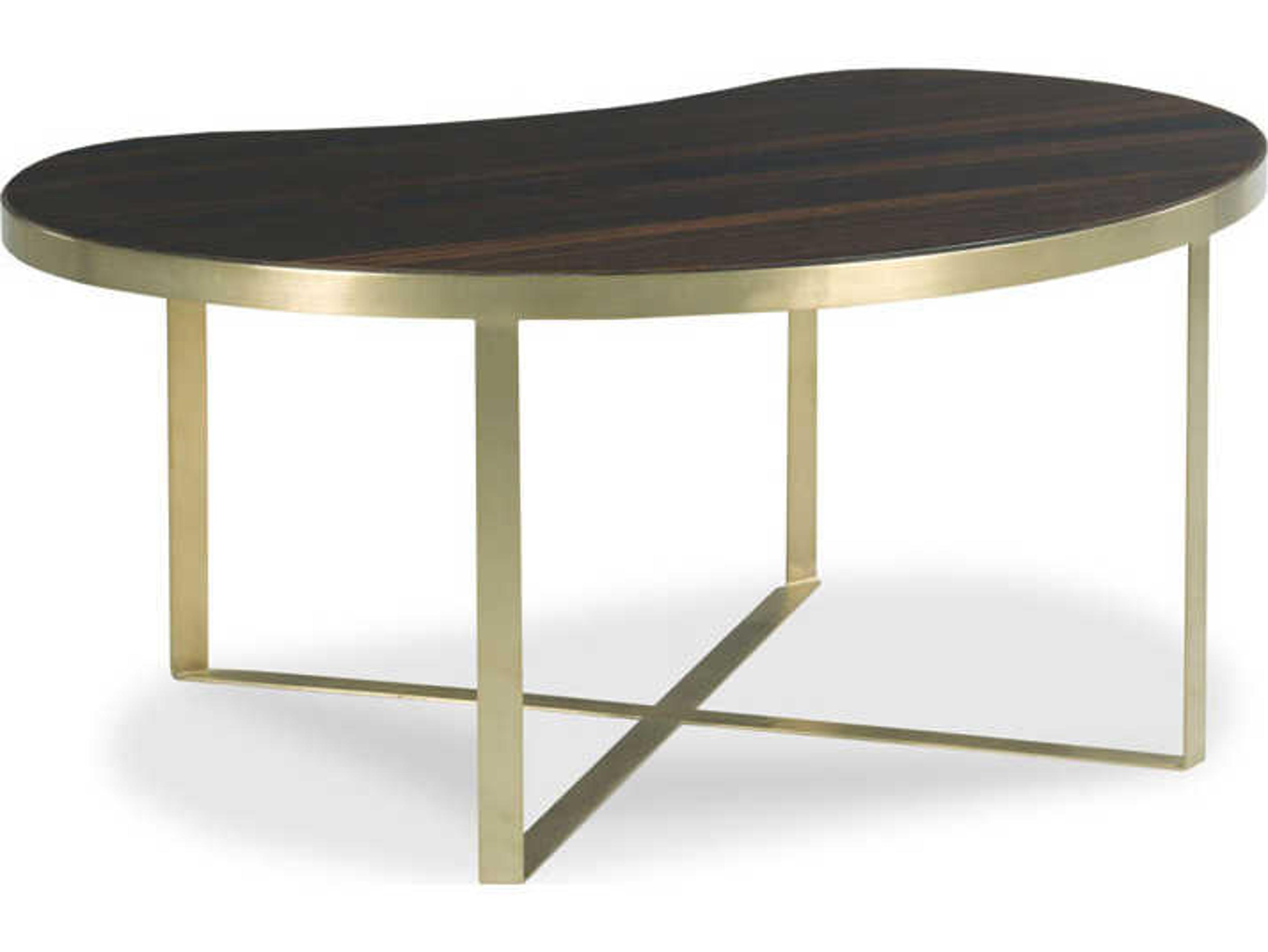 Woodbridge Phipps Midnight Brushed Brass Cocktail Table
