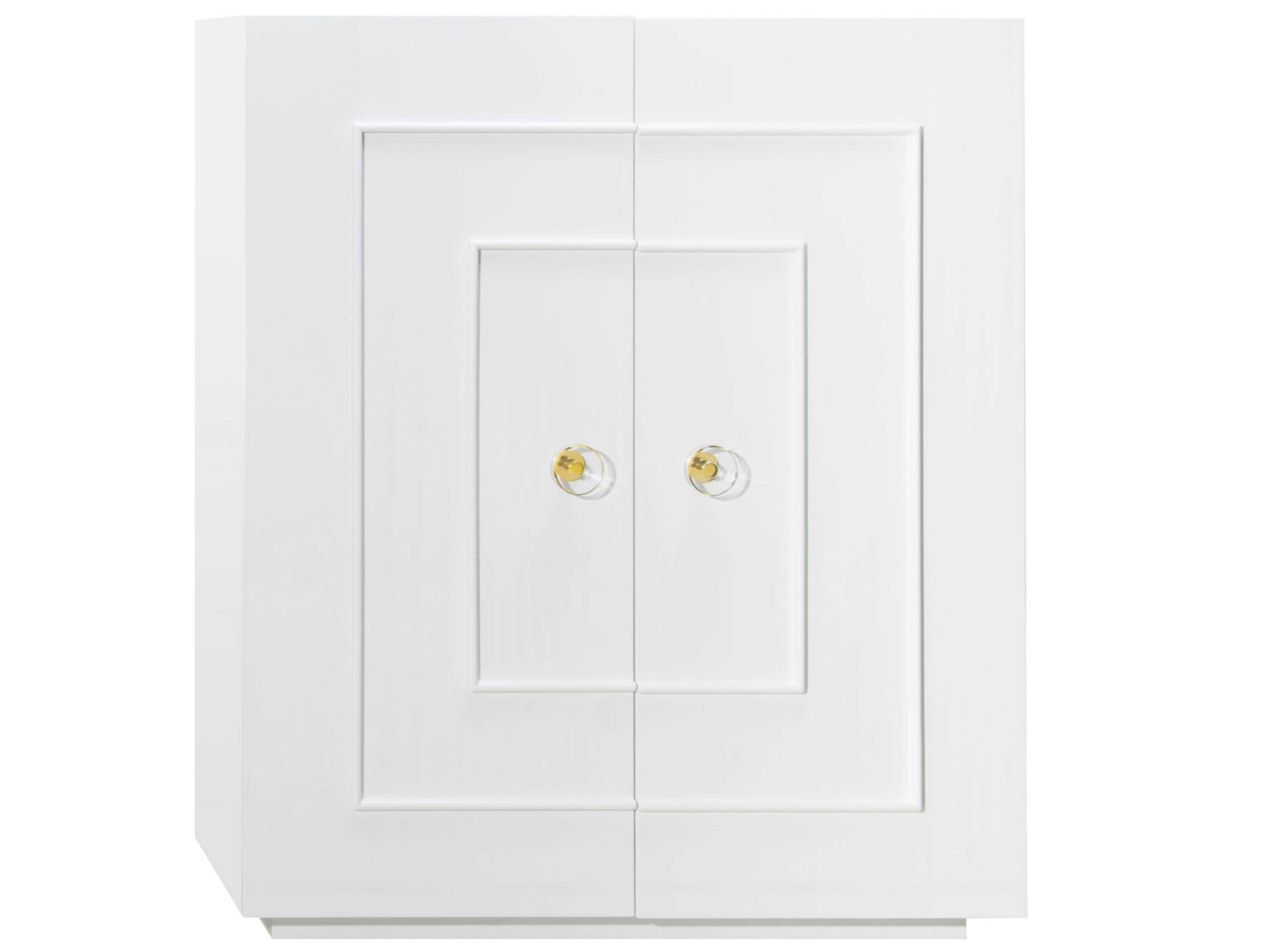 Worlds Away White Accent Chest