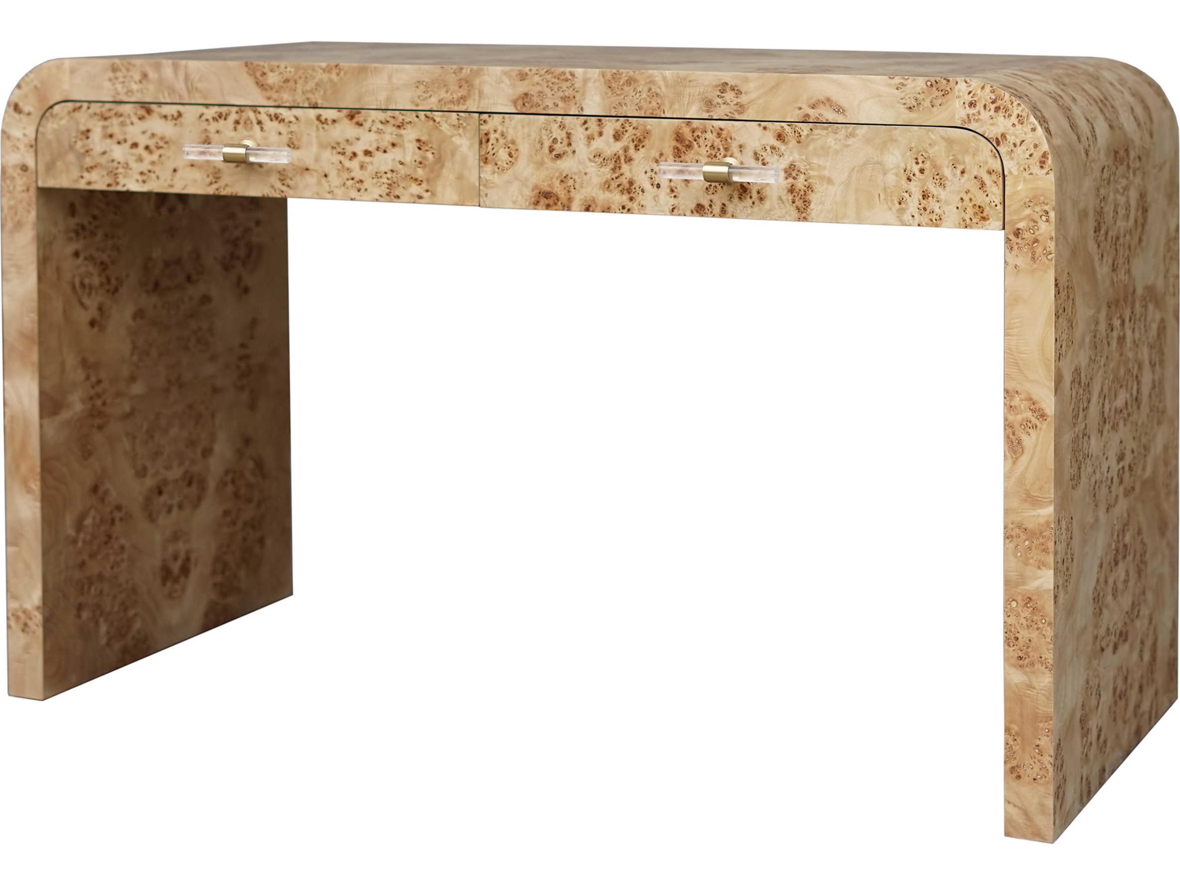 Worlds Away Brown Secretary Desk