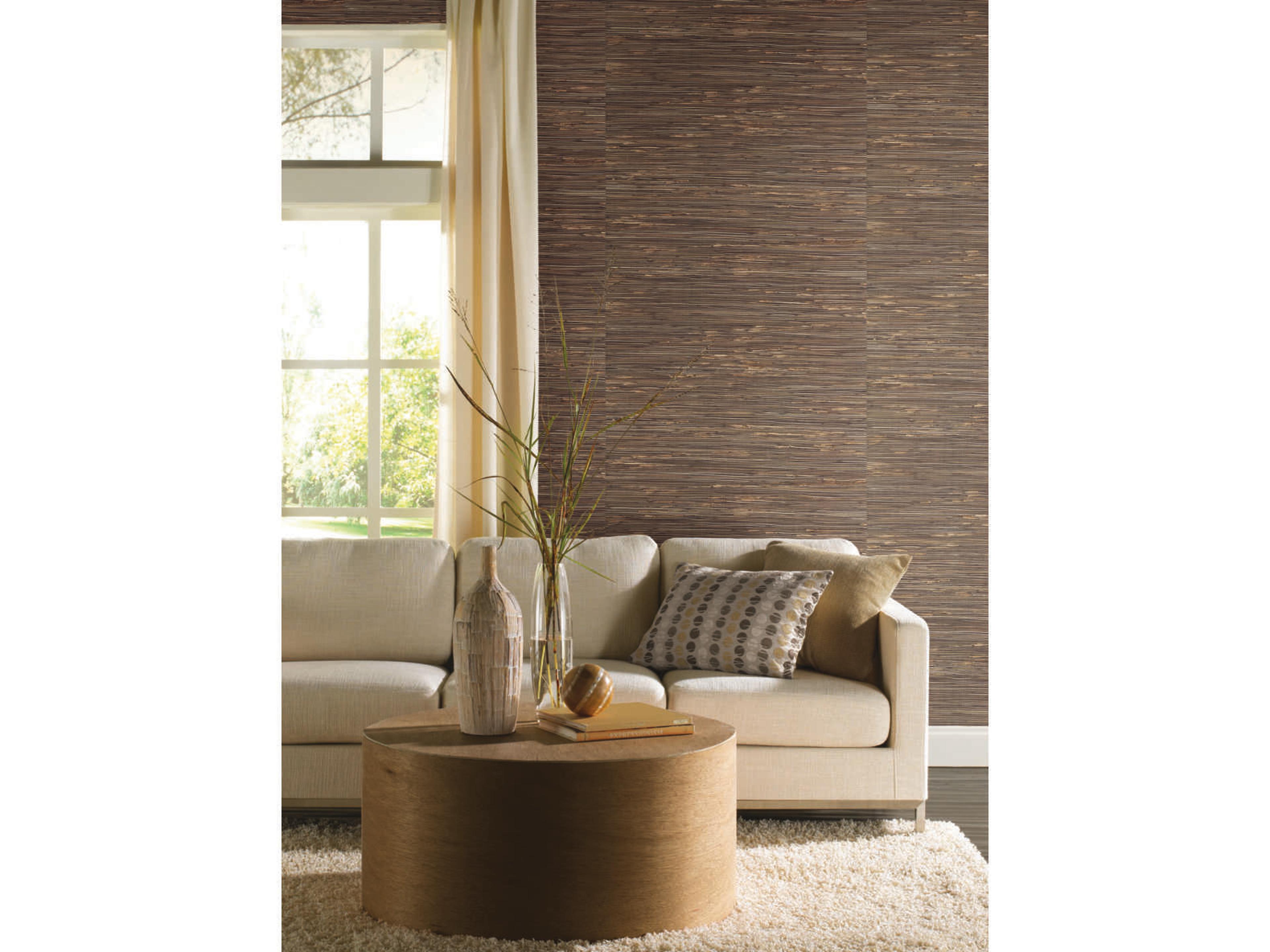York Wallcoverings Grasscloth Resource Library Blacks River Grass Wallpaper