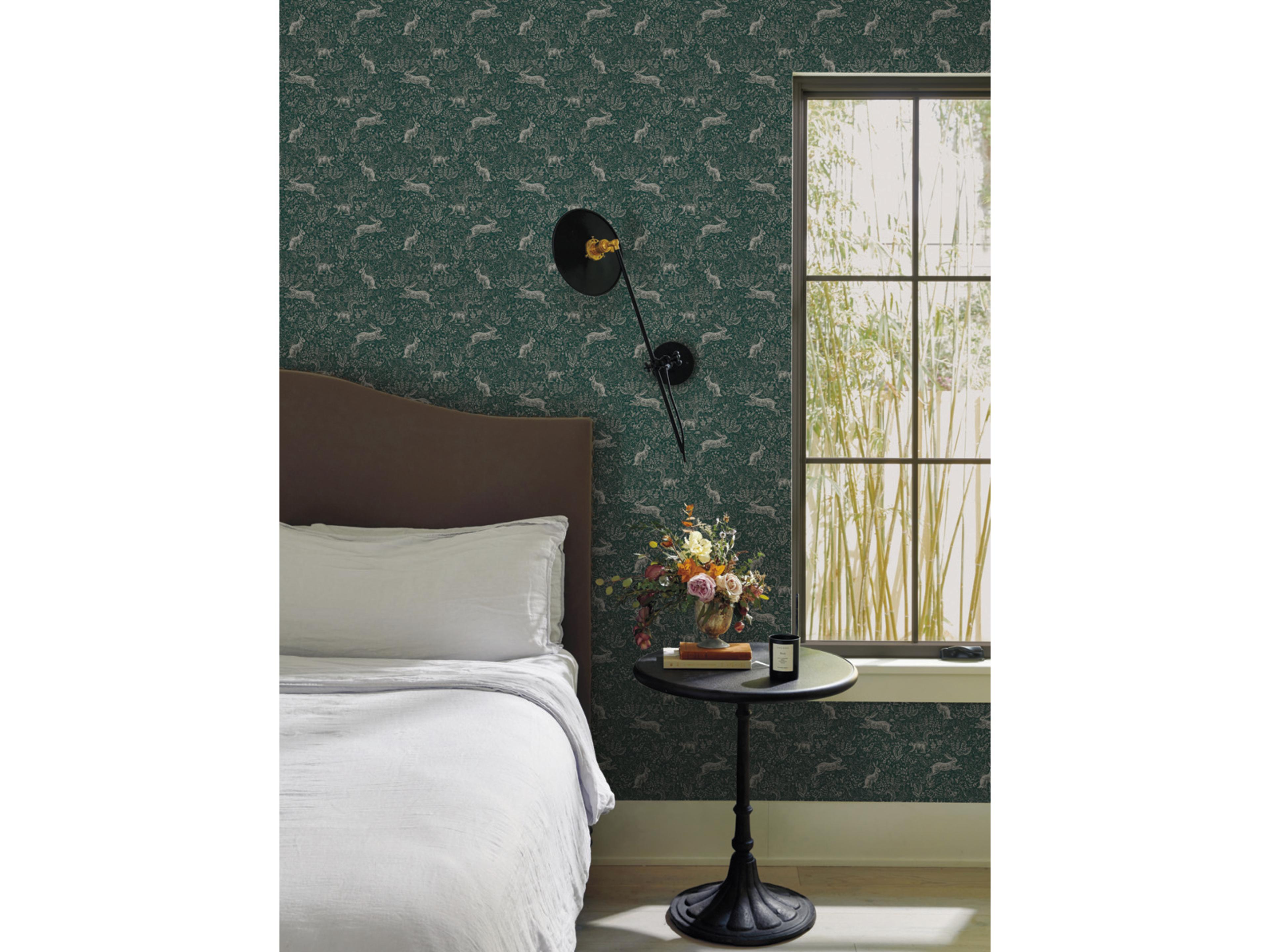 York Wallcoverings Emerald Fable Wallpaper