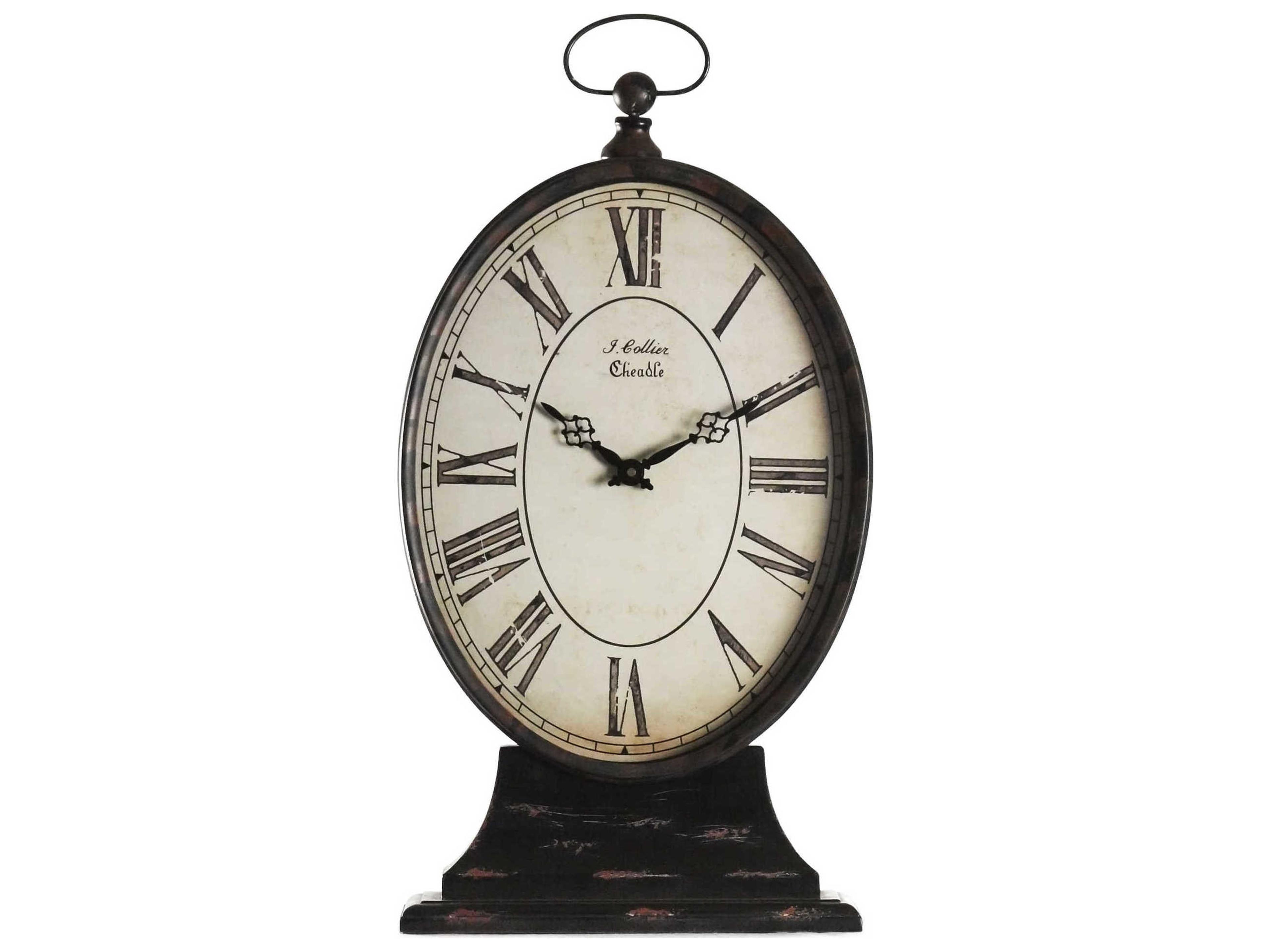 Zentique Paris Antique Black Clock