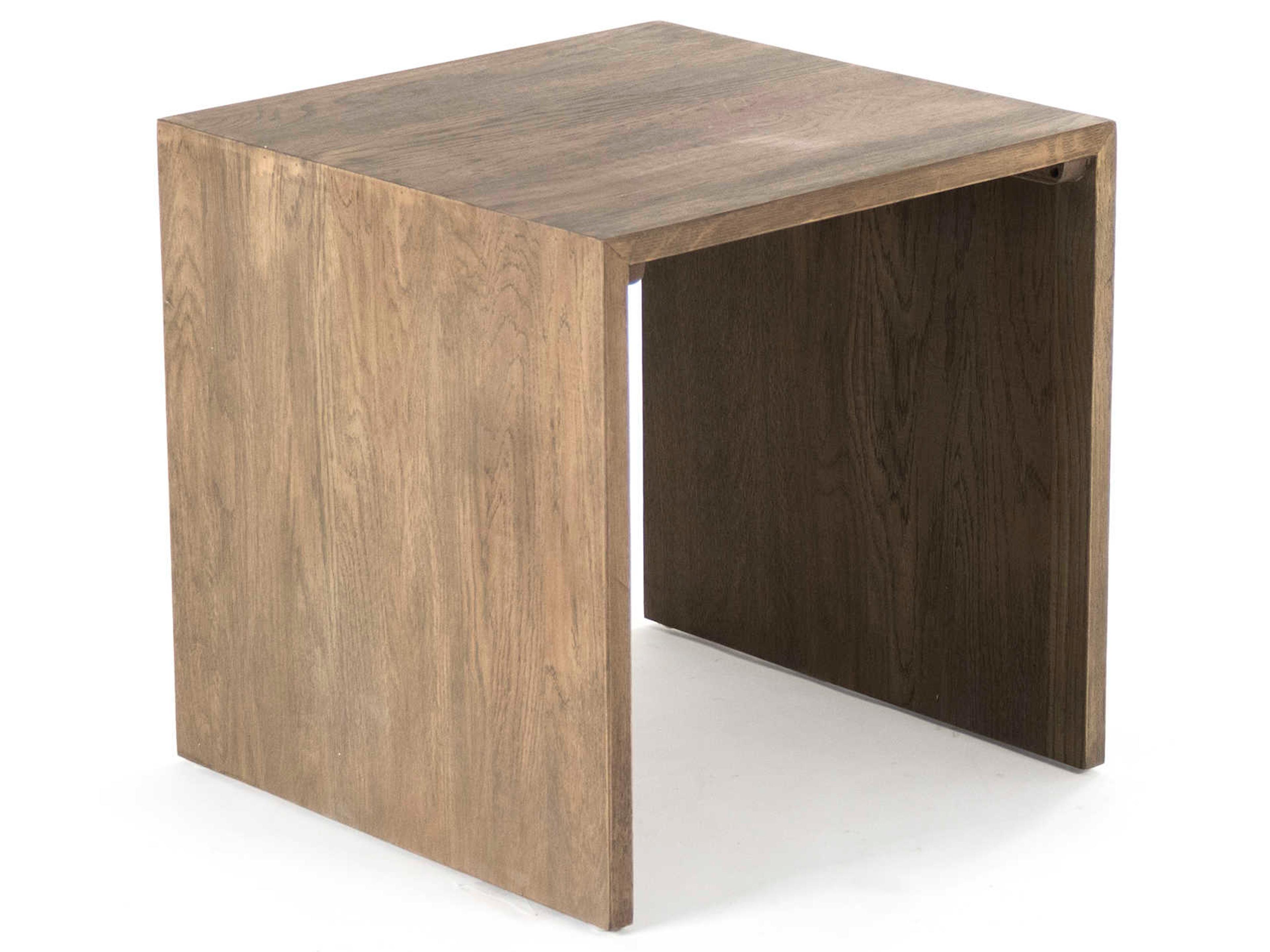 Zentique Square Wood Dry Finish End Table