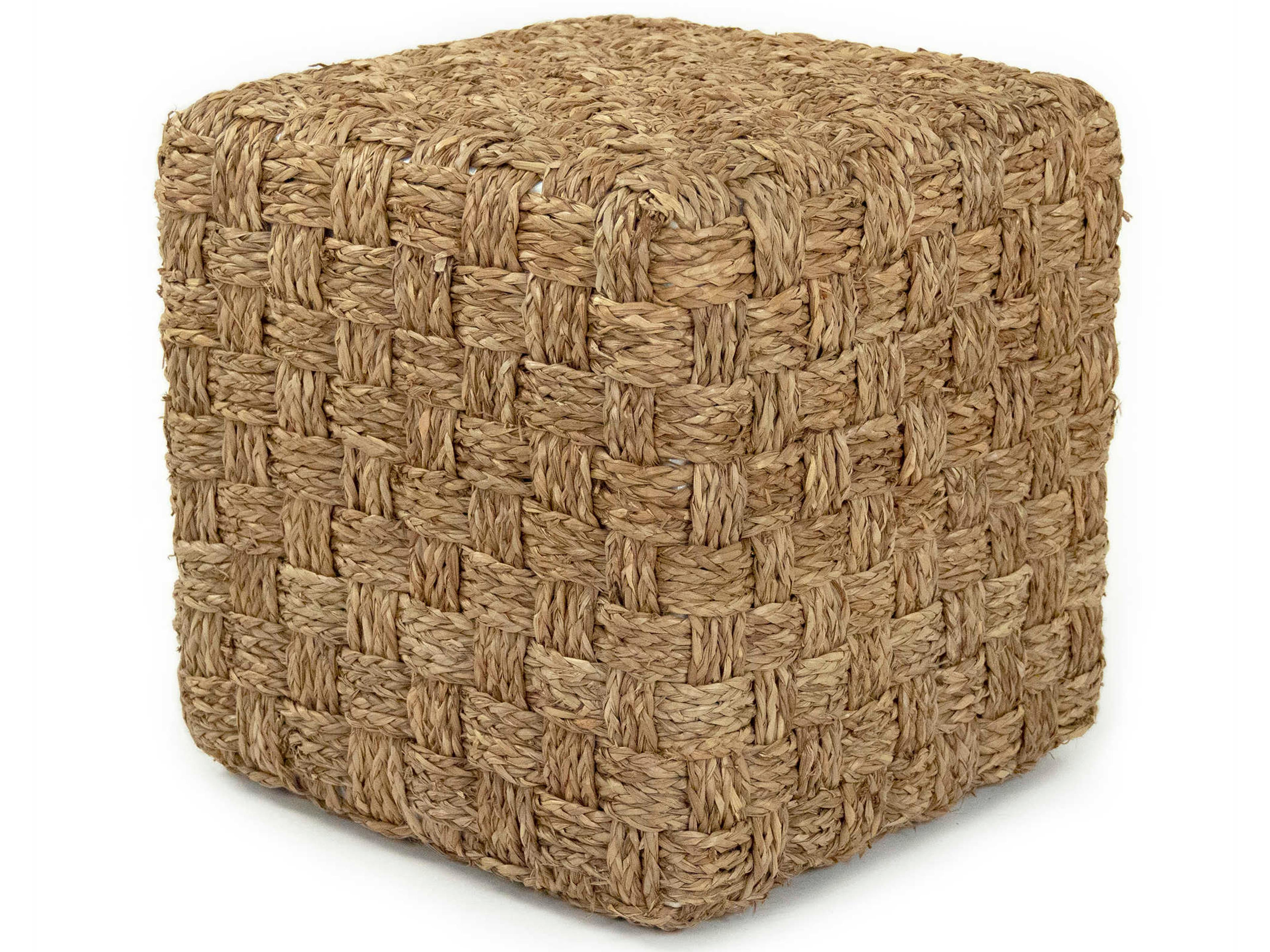 Zentique Brown Ottoman